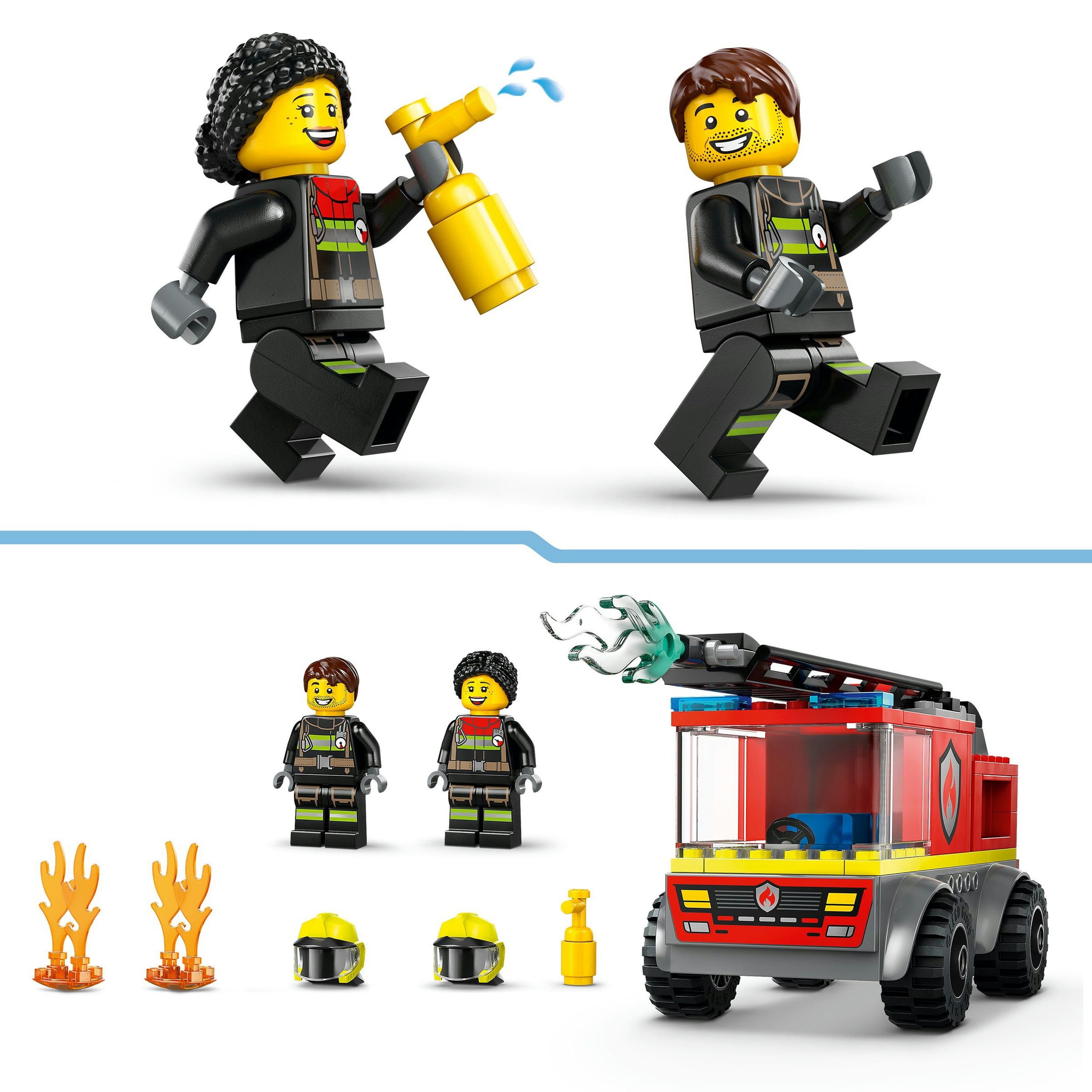 Juego de construcción Camión de Bomberos con Escalera LEGO City - 60463 6
