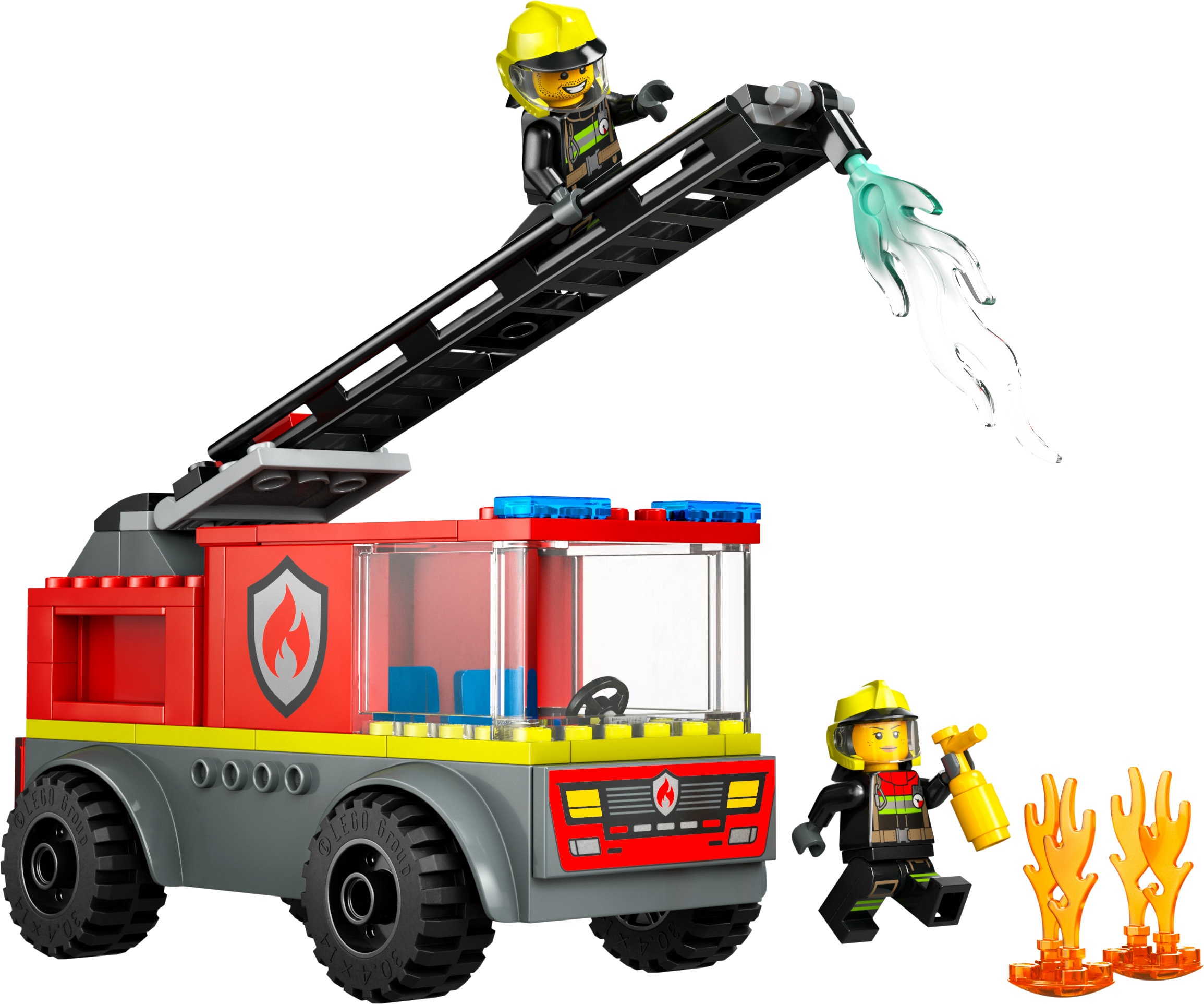 Juego de construcción Camión de Bomberos con Escalera LEGO City - 60463 8