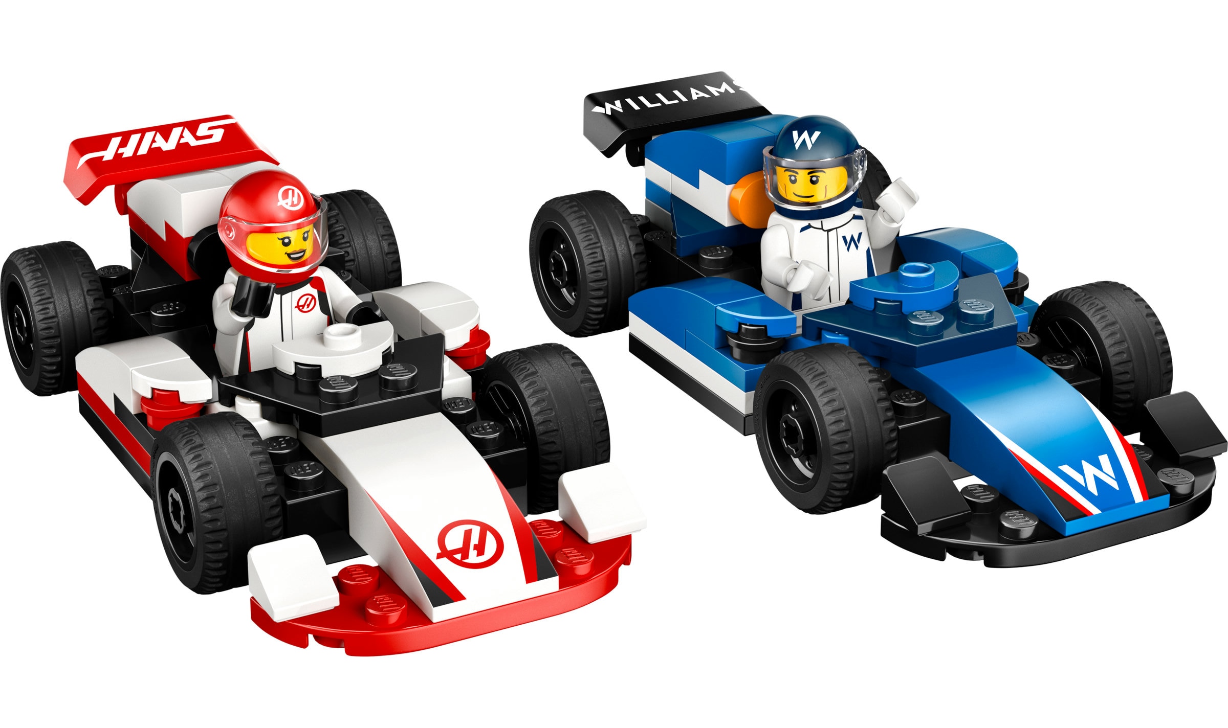 Juego de construcción coches de F1® Williams Racing y Haas F1® LEGO City - 60464 8