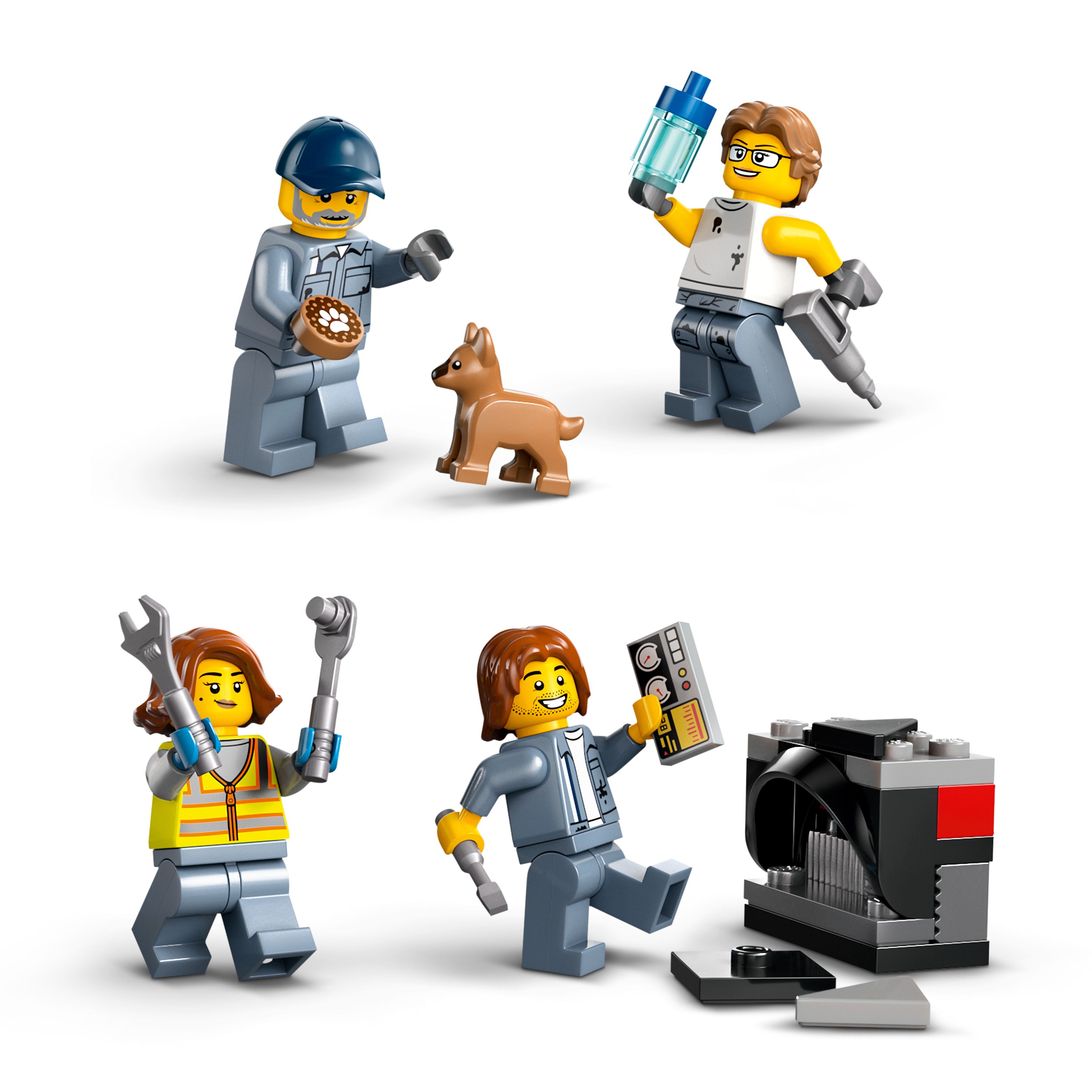 Juego de construcción Desguace con Coches LEGO City - 60472 4