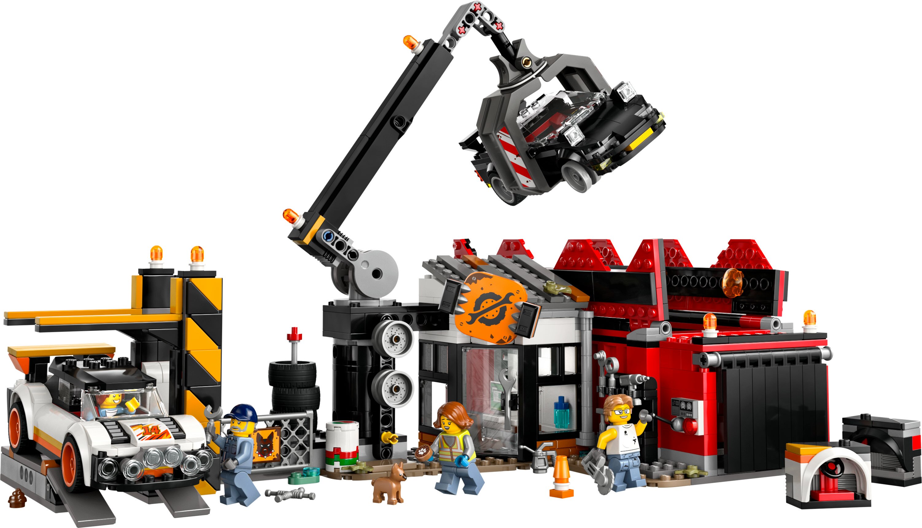 Juego de construcción Desguace con Coches LEGO City - 60472 7