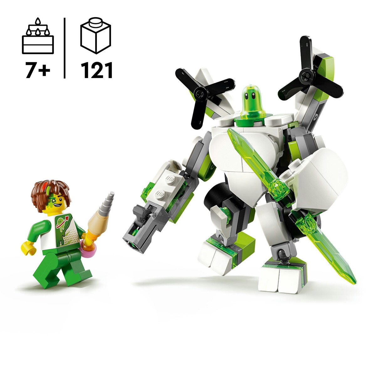 Juego de construcción Aventuras de Z-Blob: Robots y Vehículos LEGO DREAMZzz 5