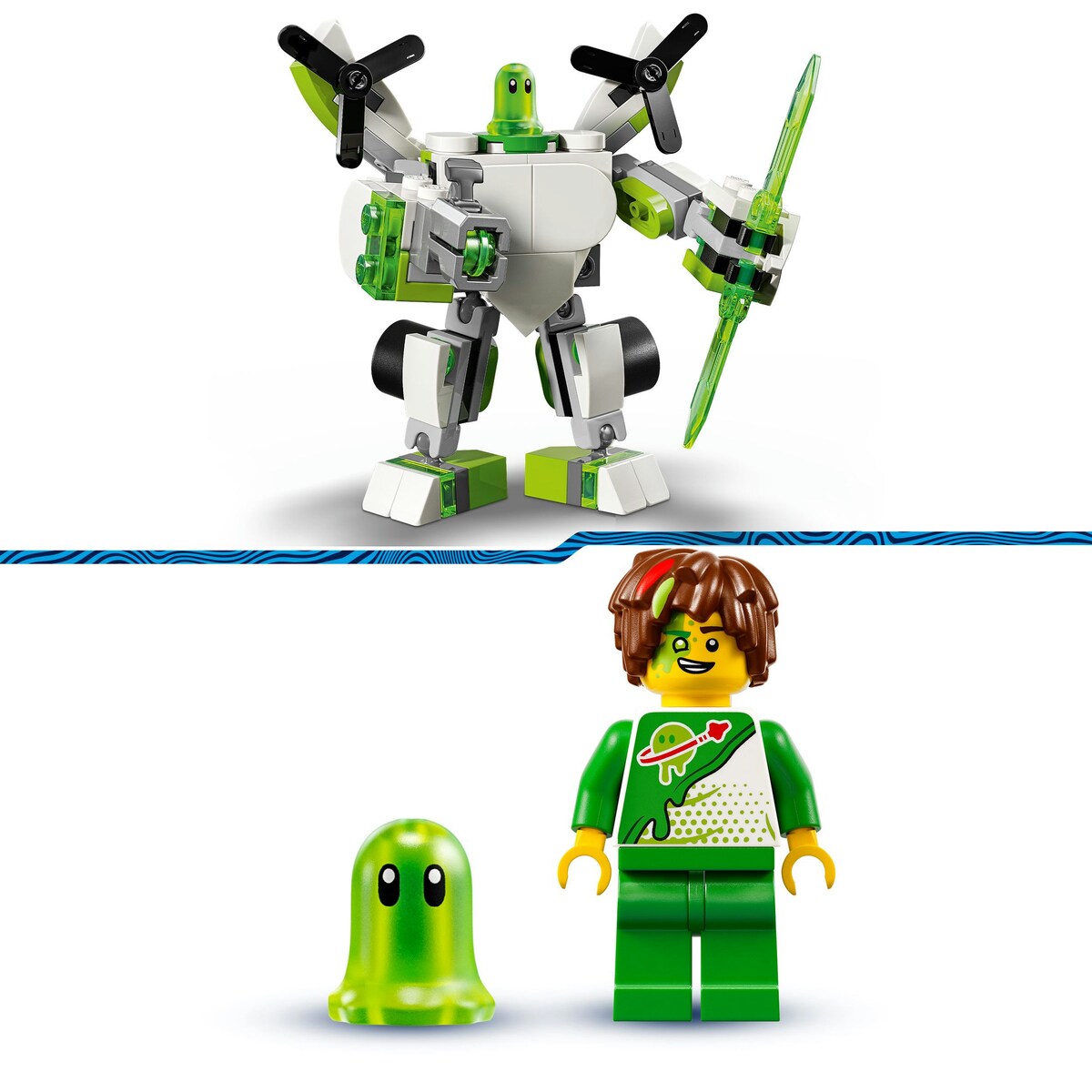 Juego de construcción Aventuras de Z-Blob: Robots y Vehículos LEGO DREAMZzz 7