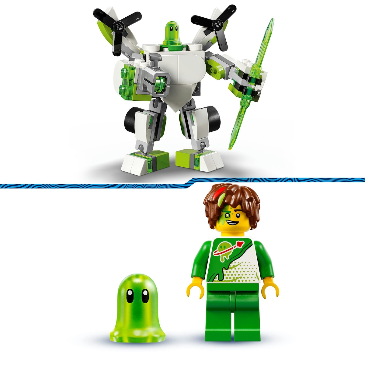Juego de construcción Aventuras de Z-Blob: Robots y Vehículos LEGO DREAMZzz 7