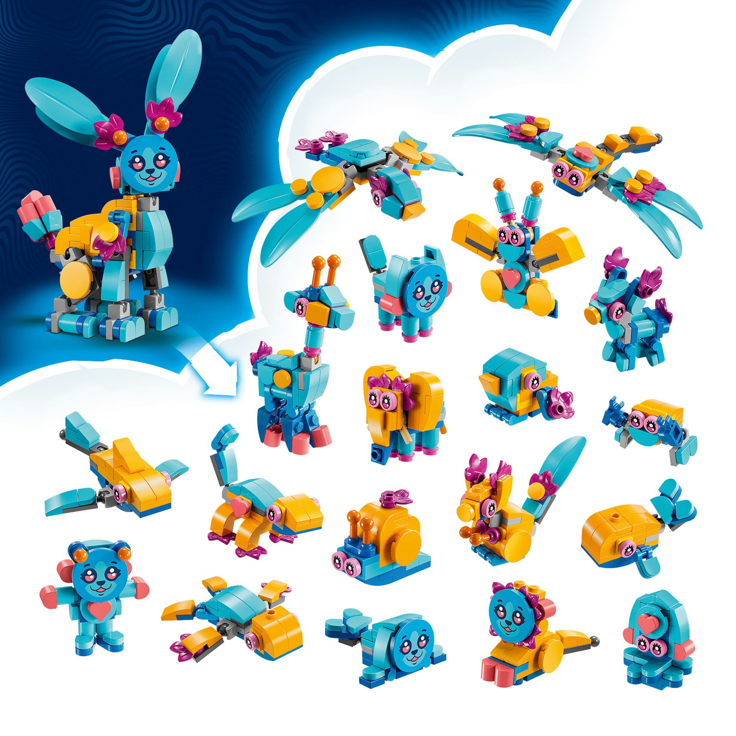 Juego de construcción Aventuras de Bunchu: Animales Creativos LEGO DREAMZzz - 71488 5