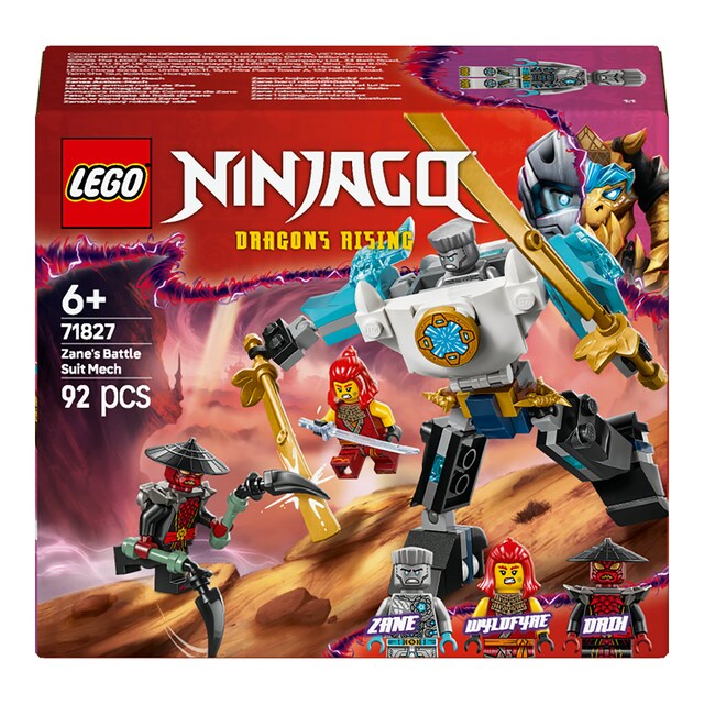 Juego de construcción Armadura Robótica de Combate de Zane LEGO Ninjago