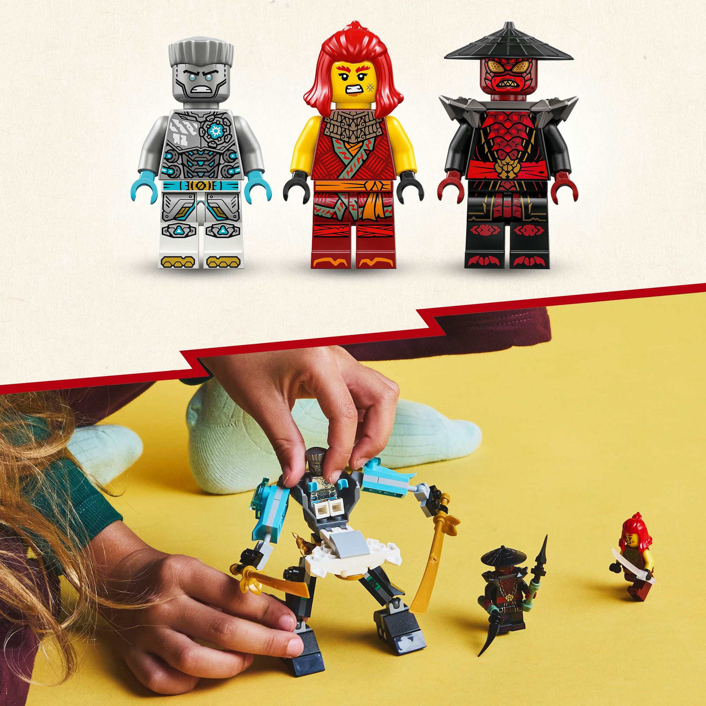 Juego de construcción Armadura Robótica de Combate de Zane LEGO Ninjago - 71827 6
