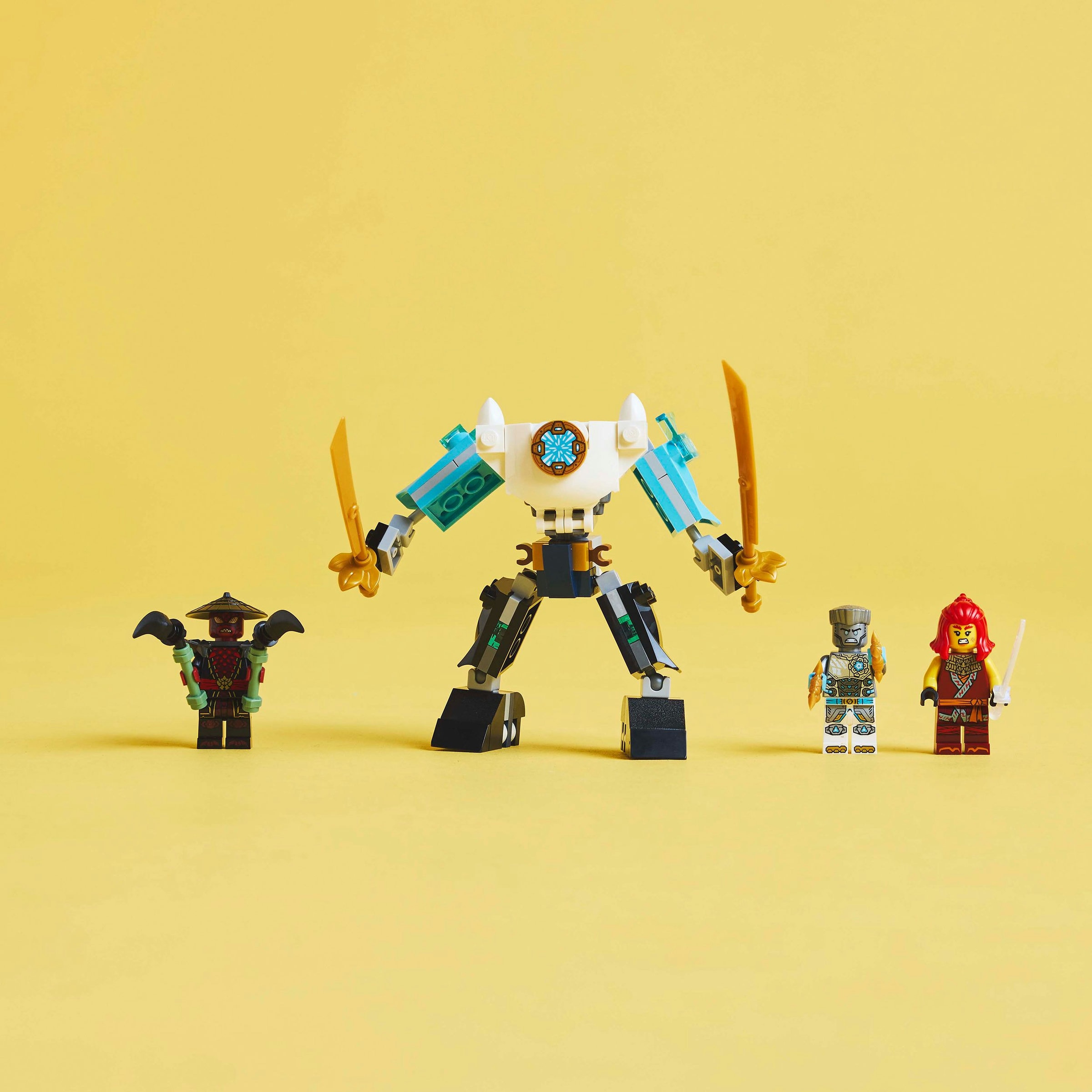 Juego de construcción Armadura Robótica de Combate de Zane LEGO Ninjago - 71827 7