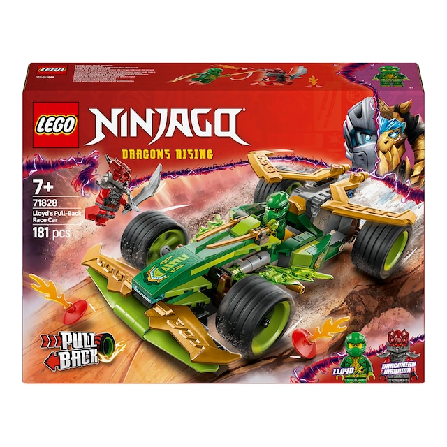 Juego de construcción Coche de Carreras con Motor de Carga Manual de Lloyd LEGO Ninjago