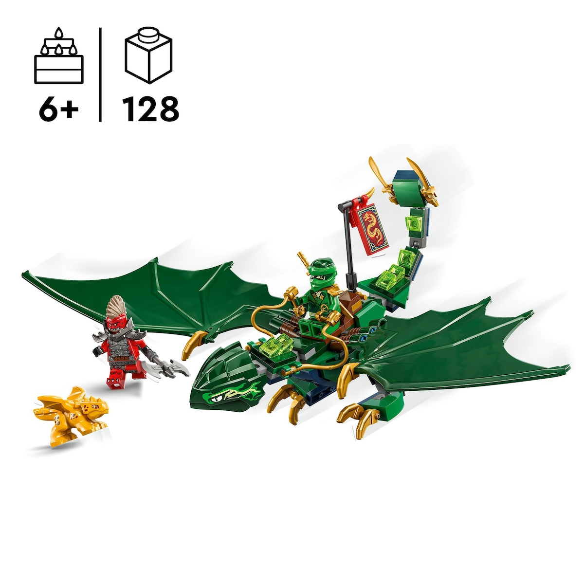 Dragão da Floresta Verde do Lloyd Lego Ninjago 4