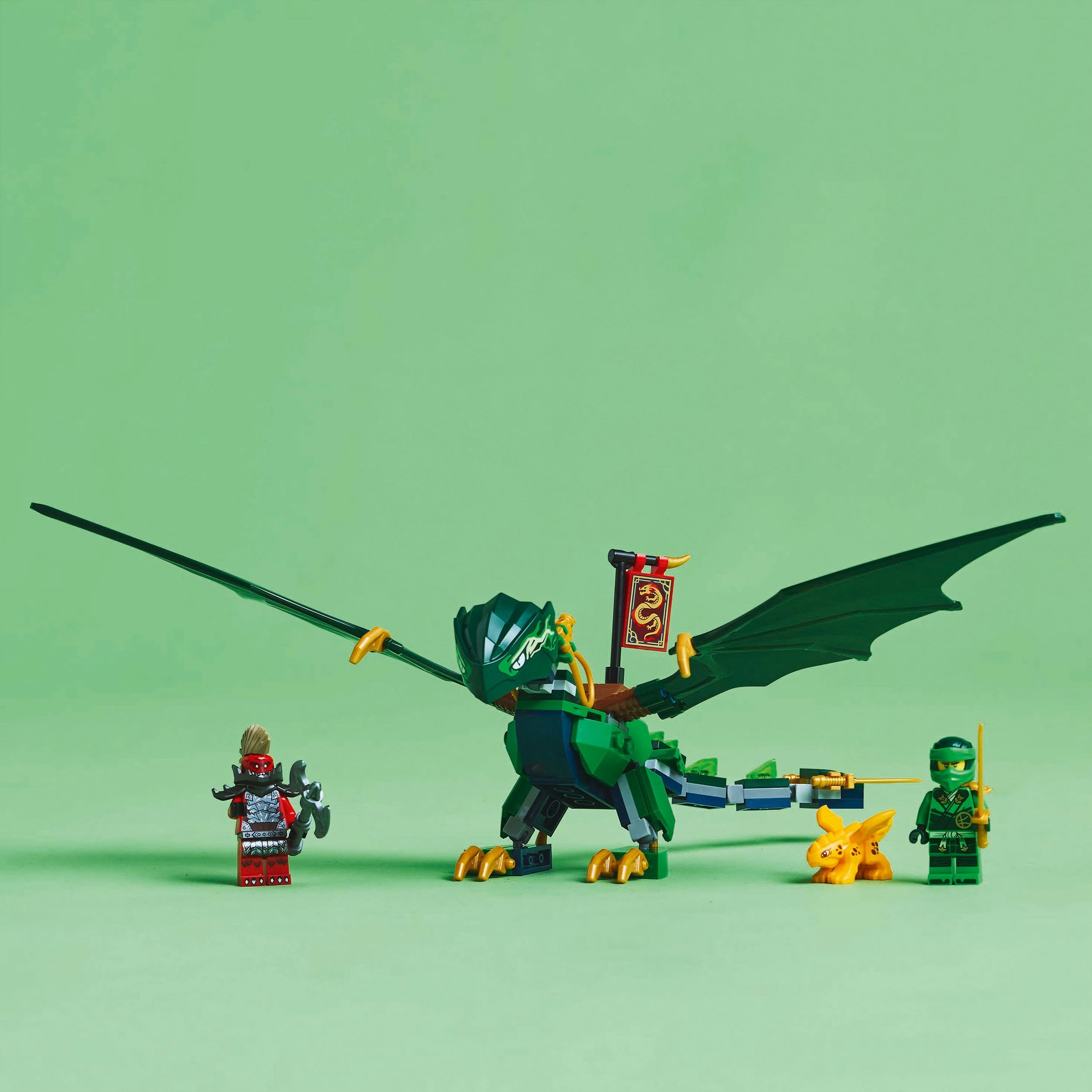 Juego de construcción Dragón Verde del Bosque de Lloyd LEGO Ninjago - 71829 7