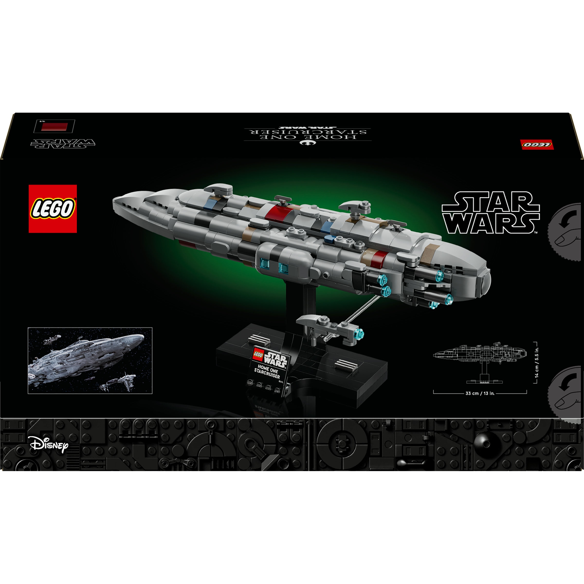 Juego de construcción Crucero Estelar Hogar Uno LEGO Star Wars - 75405 10