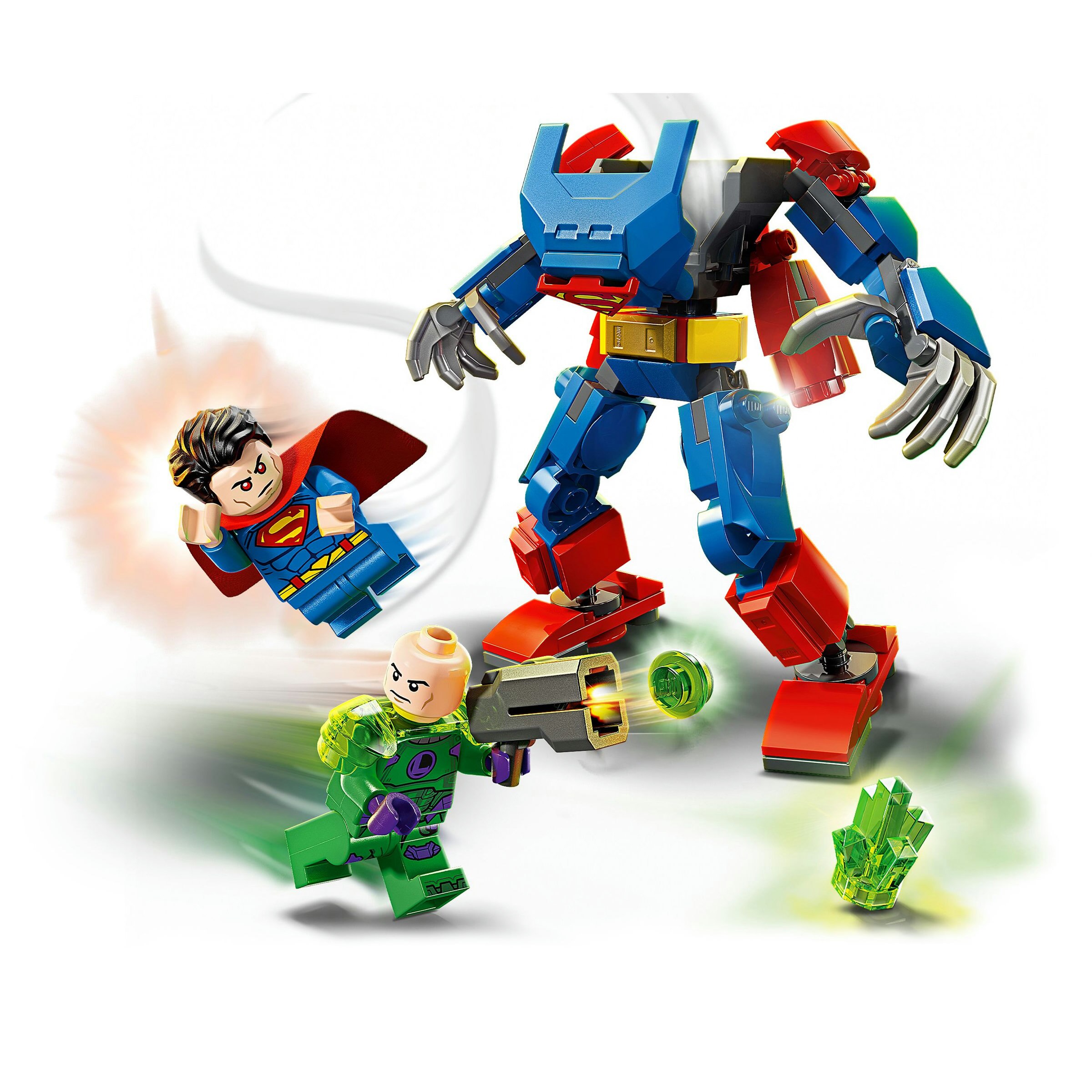 LEGO Robô do Superman? contra Lex Luthor? MARVEL 5