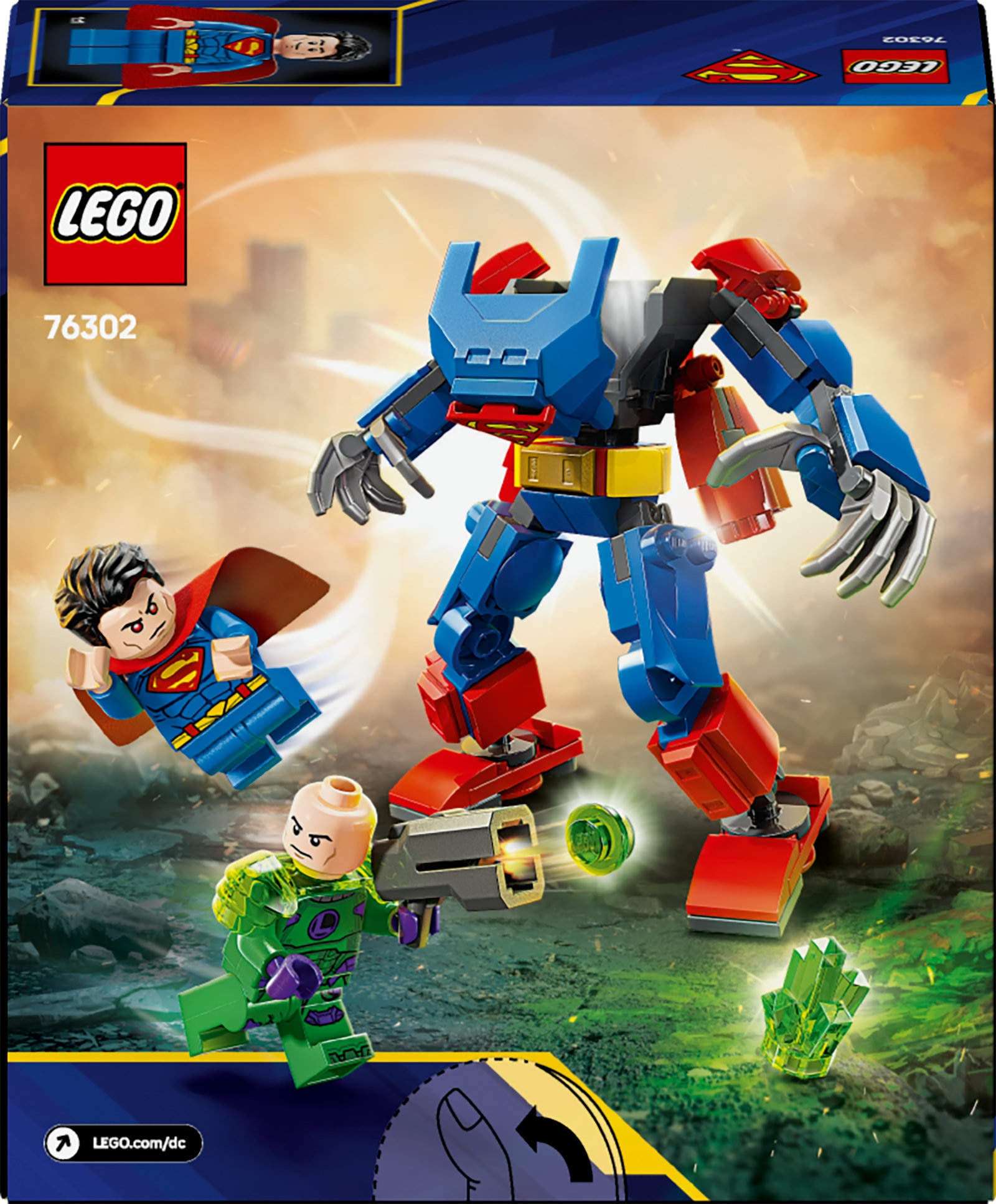 LEGO Robô do Superman? contra Lex Luthor? MARVEL 9