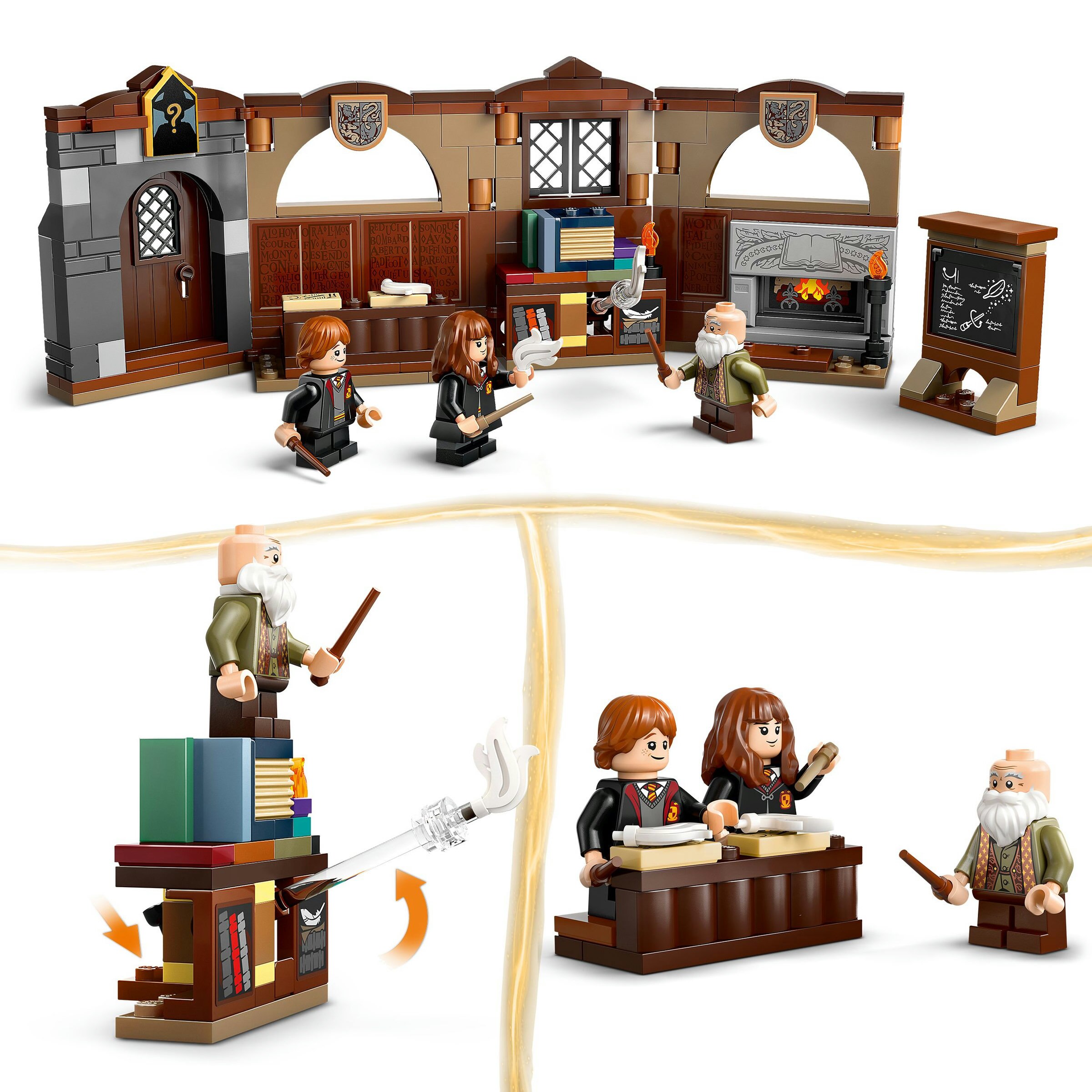 Juego de construcción Castillo de Hogwarts™: Clase de Encantamientos LEGO Harry Potter - 76442 5
