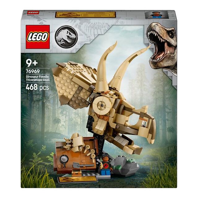 Imagen 0 de Juego de construcción Fósiles de Dinosaurio: Cráneo de Triceratops Lego