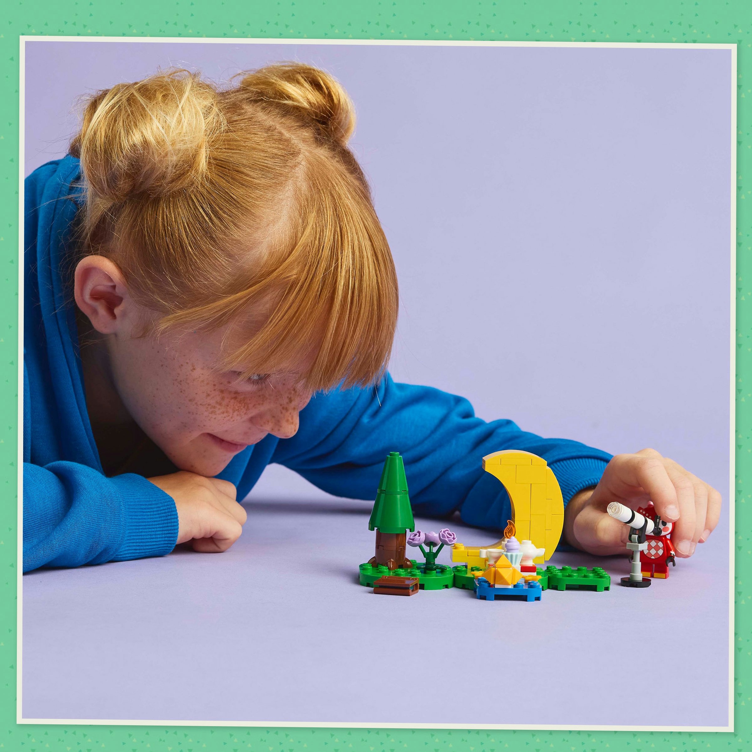 Juego de construcción Mirando las estrellas con Estela LEGO Animal Crossing - 77053 3