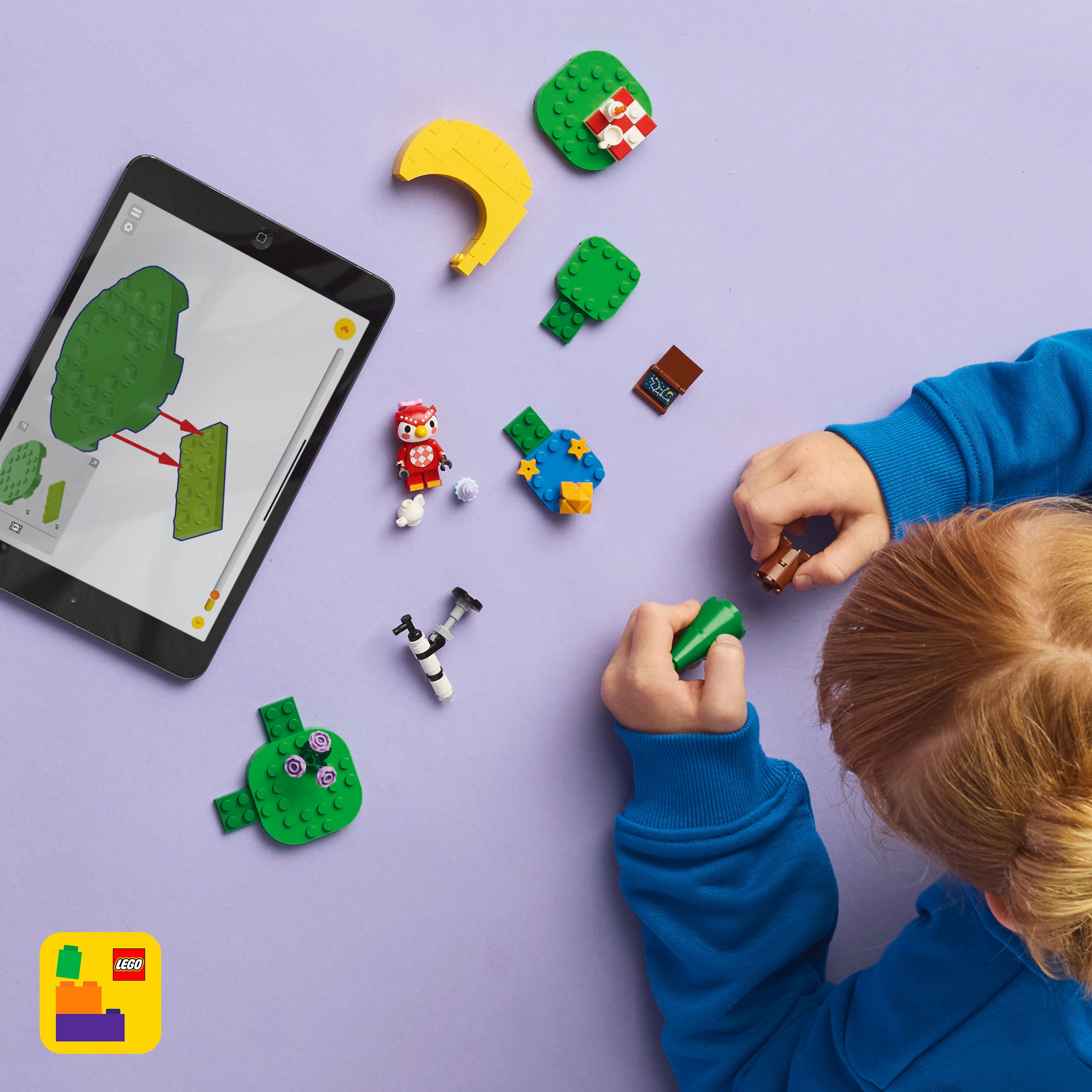 Juego de construcción Mirando las estrellas con Estela LEGO Animal Crossing - 77053 4
