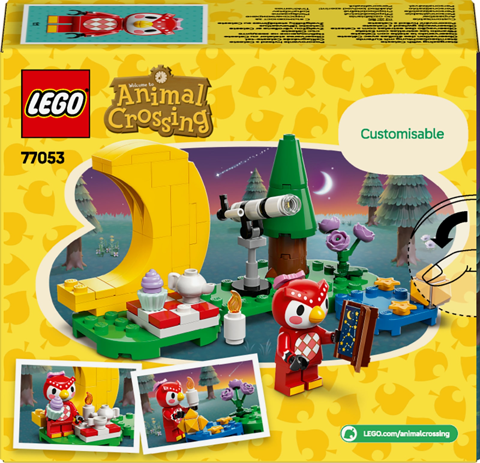 Juego de construcción Mirando las estrellas con Estela LEGO Animal Crossing - 77053 9