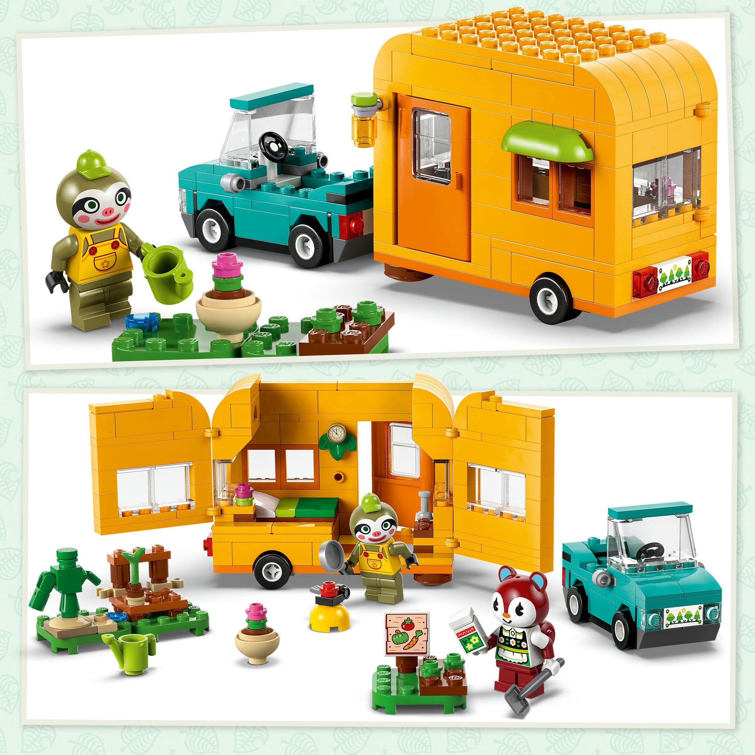 Caravana e loja de jardinagem do Leif Lego Animal Crossing 6