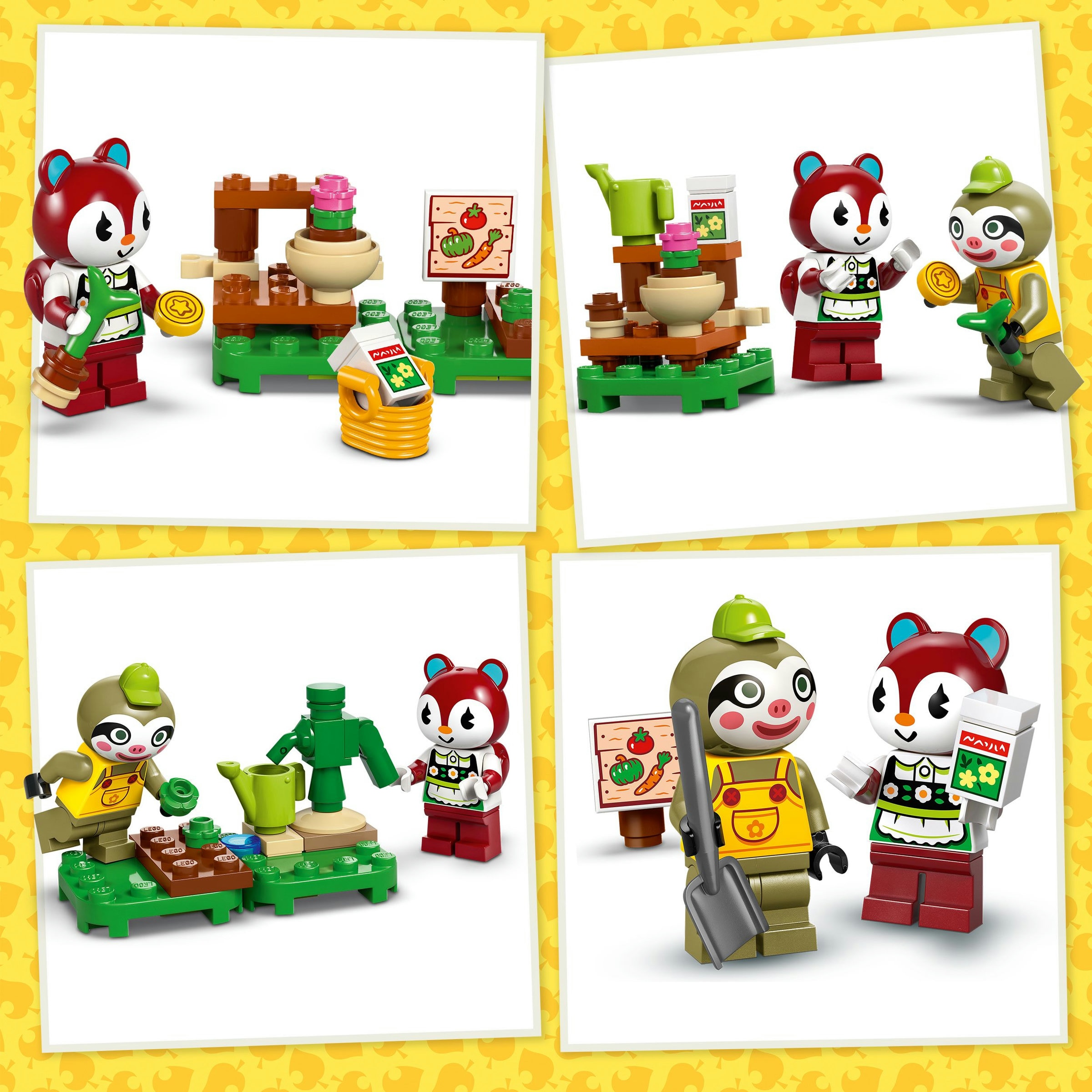 Caravana e loja de jardinagem do Leif Lego Animal Crossing 8