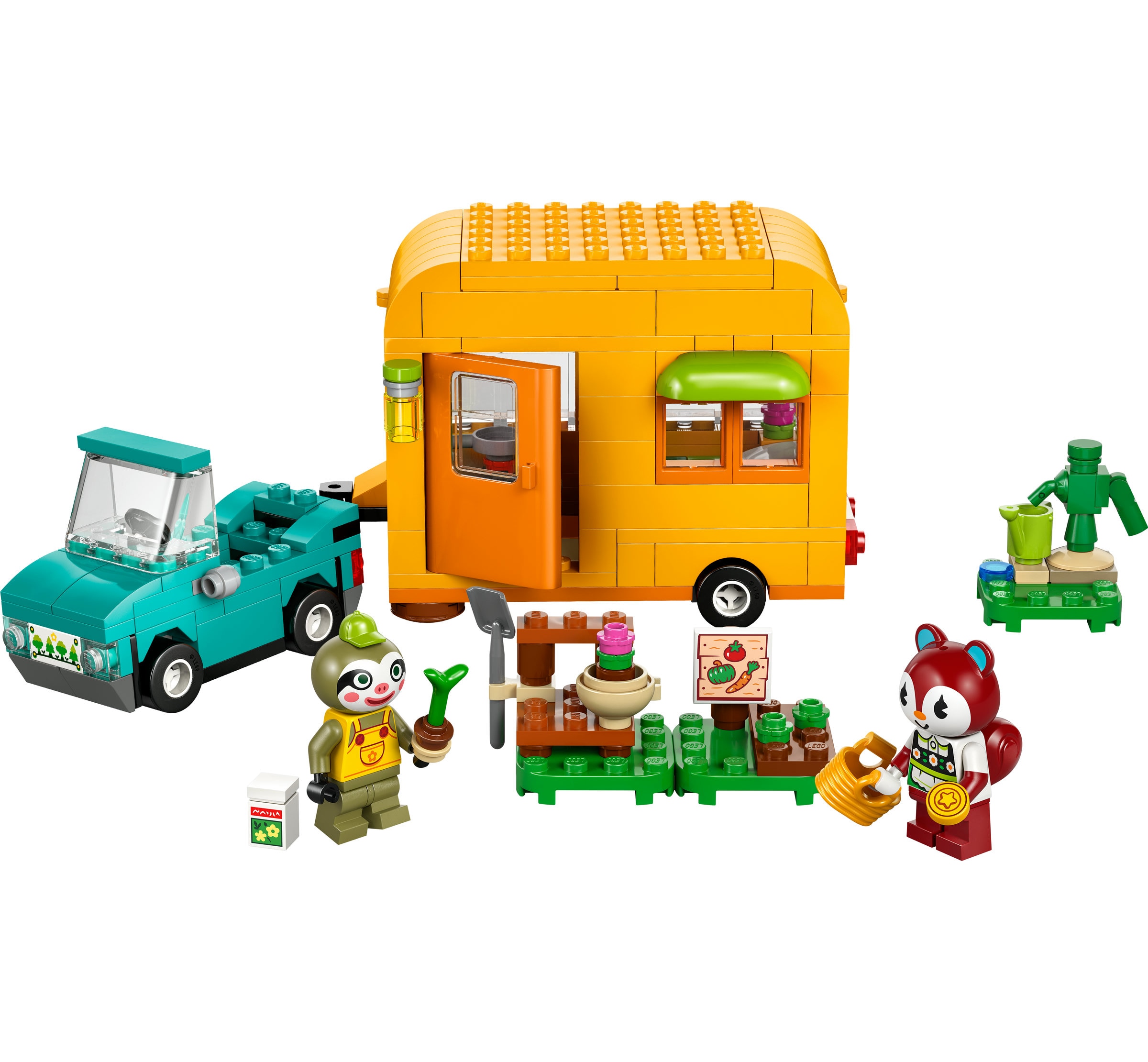 Caravana e loja de jardinagem do Leif Lego Animal Crossing 9