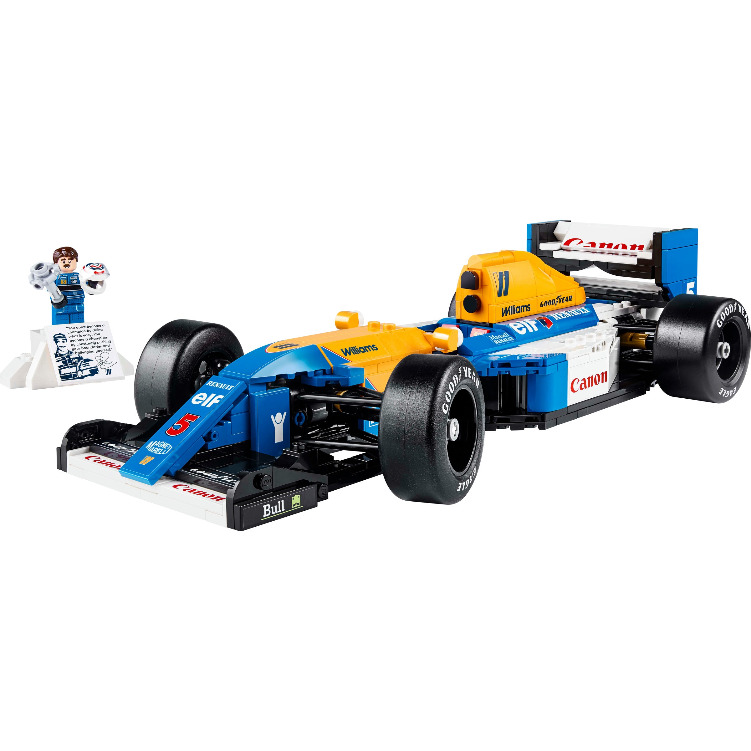 Juego de construcción Williams Racing FW14B y Nigel Mansell LEGO Icons - 10353 9