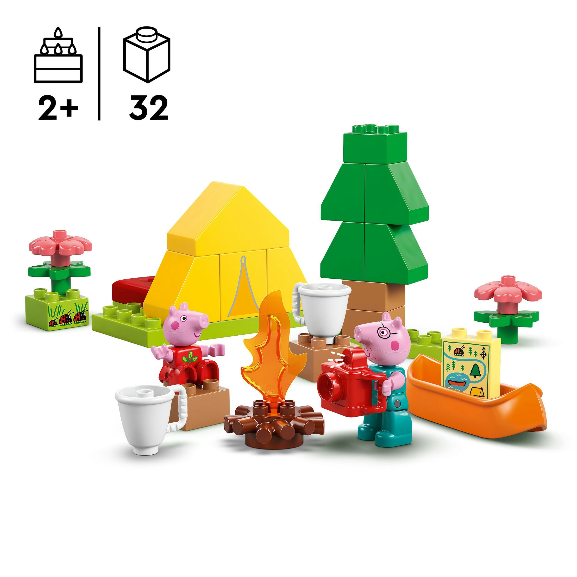 Juego de construcción Excursión Campestre LEGO Duplo Peppa Pig - 10452 5