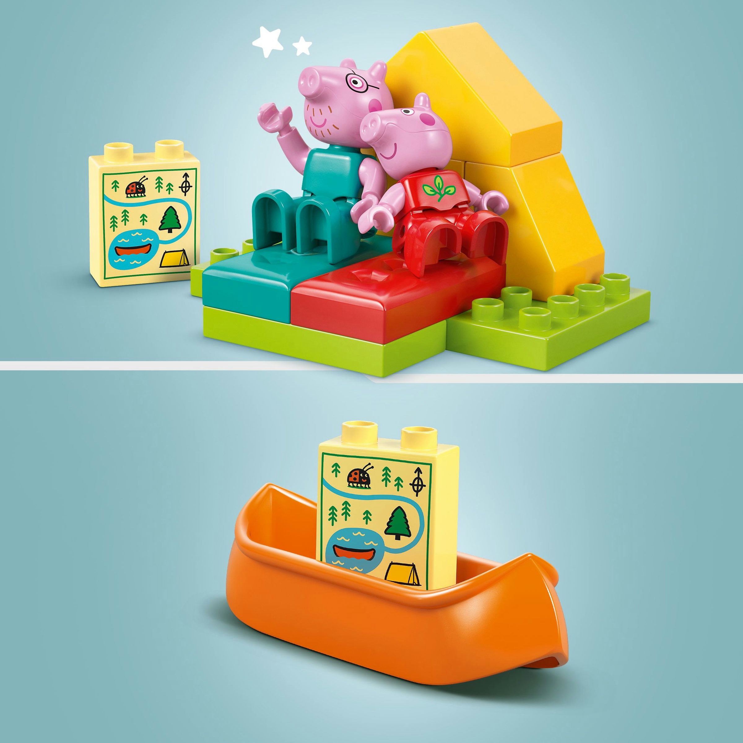 Juego de construcción Excursión Campestre LEGO Duplo Peppa Pig - 10452 6