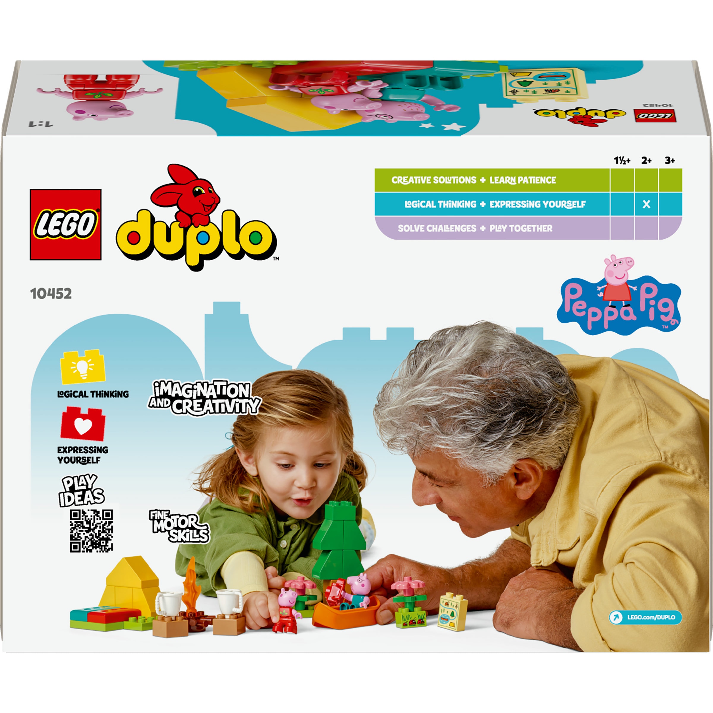 Juego de construcción Excursión Campestre LEGO Duplo Peppa Pig - 10452 10