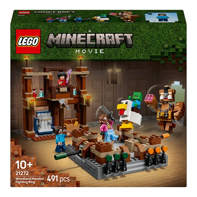 Imagen 0 de Juego de construcción El Ring de Combate de la Mansión del Bosque Lego Minecraft