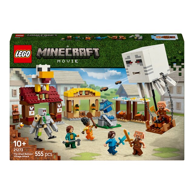 Imagen 0 de Juego de construcción El Ataque a la Aldea del Globo de Ghast Lego Minecraft
