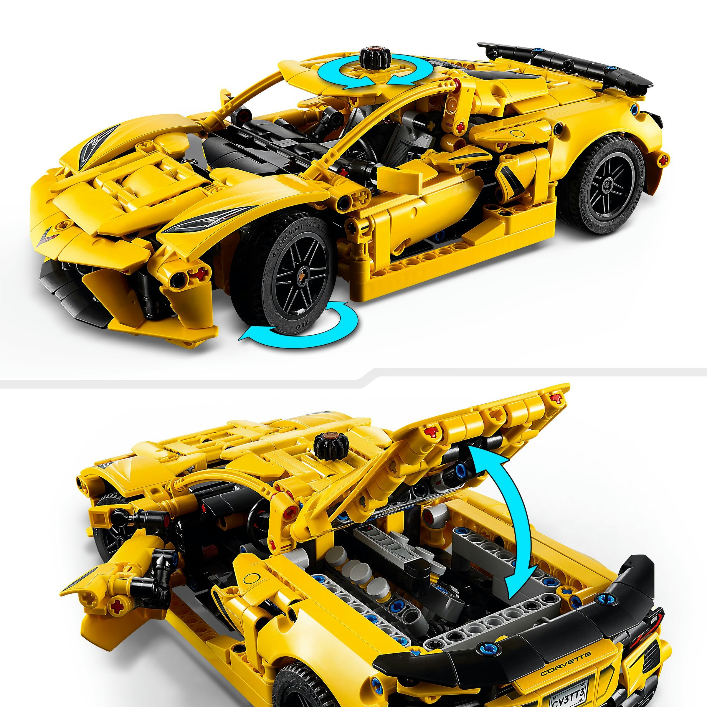 Juego de construcción Chevrolet Corvette Stingray LEGO Technic - 42205 6
