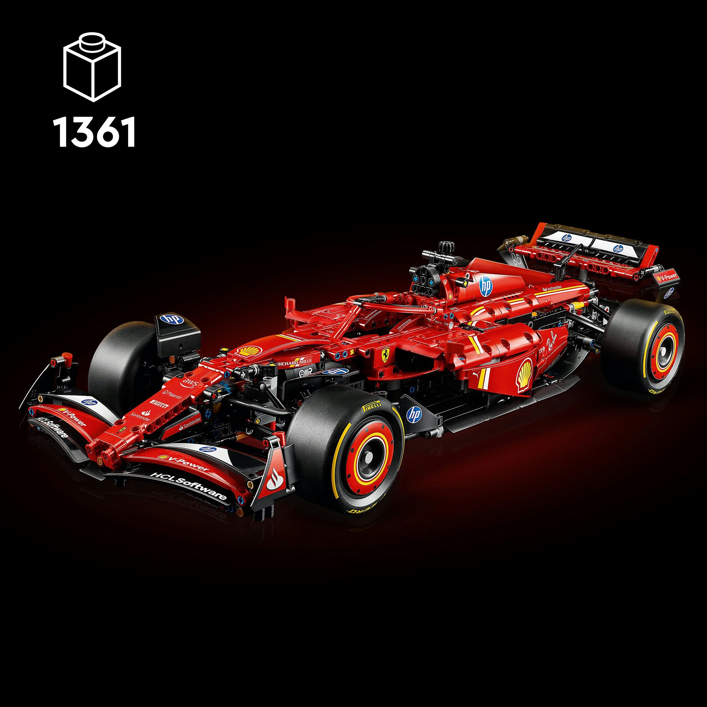 Juego de construcción Coche Ferrari SF-24 F1 LEGO Technic - 42207 5