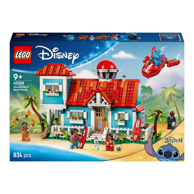 Juego de construcción Casa en la Playa de Lilo y Stitch Lego Disney Classic