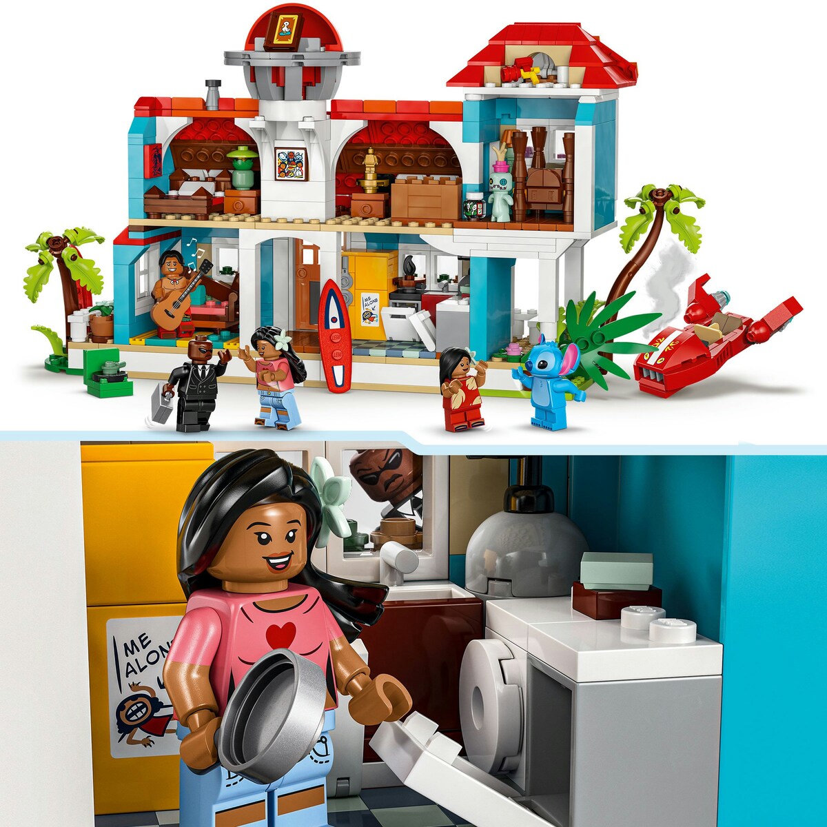Juego de construcción Casa en la Playa de Lilo y Stitch LEGO Disney Classic - 43268 5