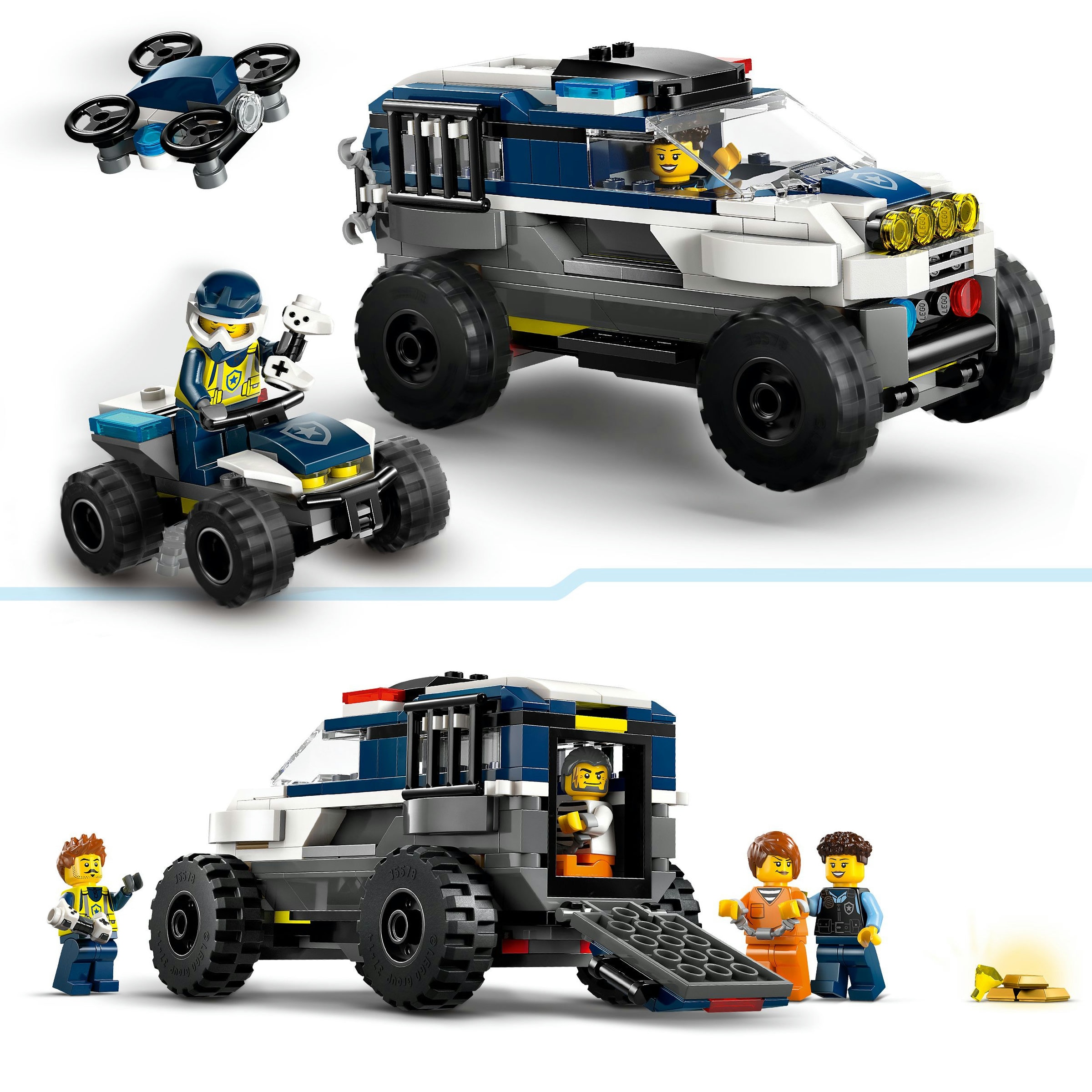 Persecução Policial Todo-terreno Lego City 6
