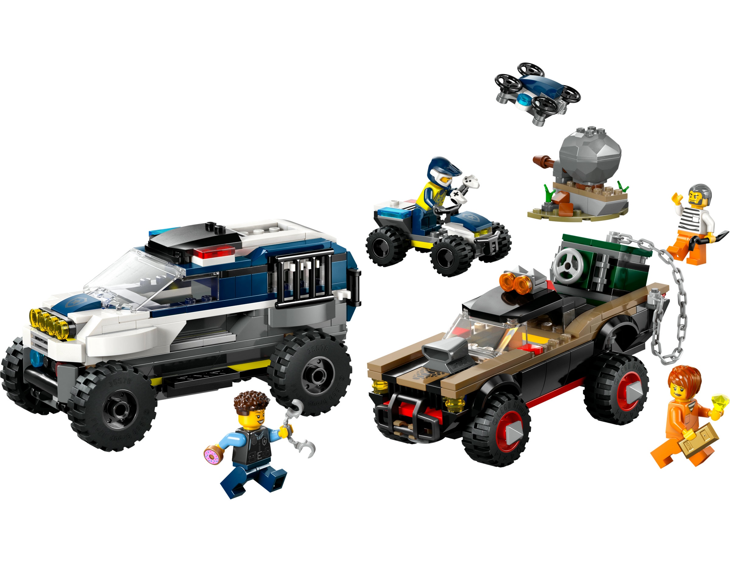 Persecução Policial Todo-terreno Lego City 9