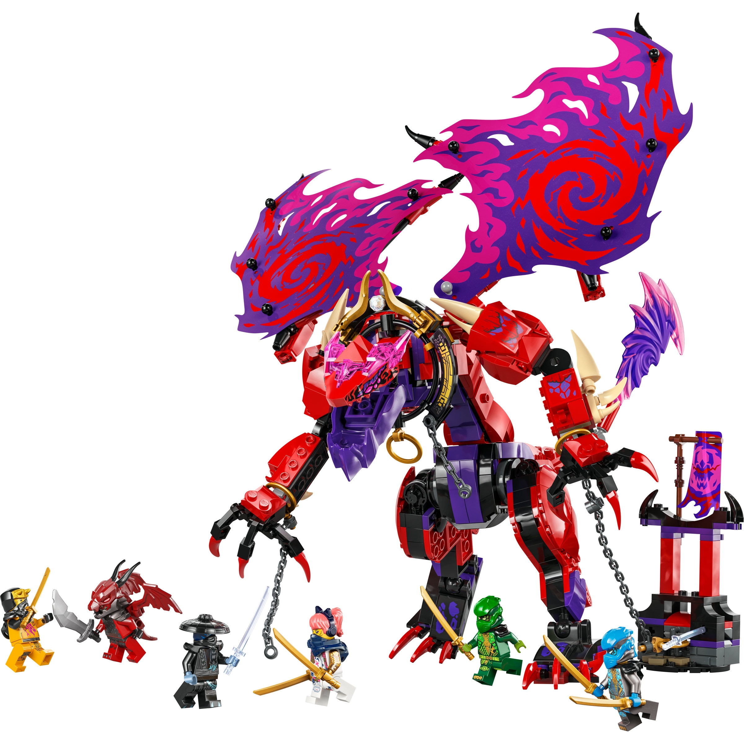 Lego Ninjago Dragão do Caos: Canino do Trovão Lego Ninjago 7