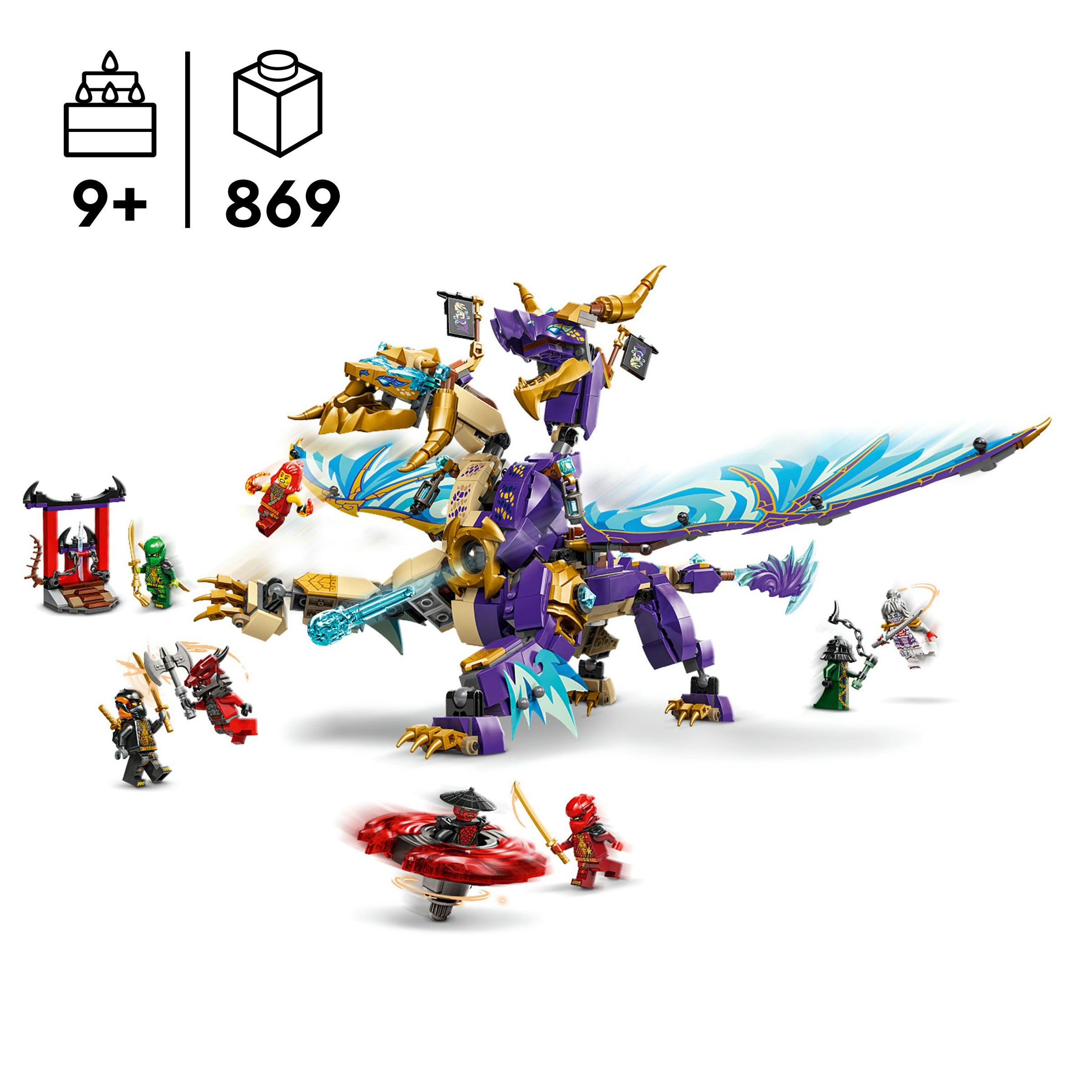 Juego de construcción Dragón de la Concentración: Arc LEGO Ninjago - 71836 4