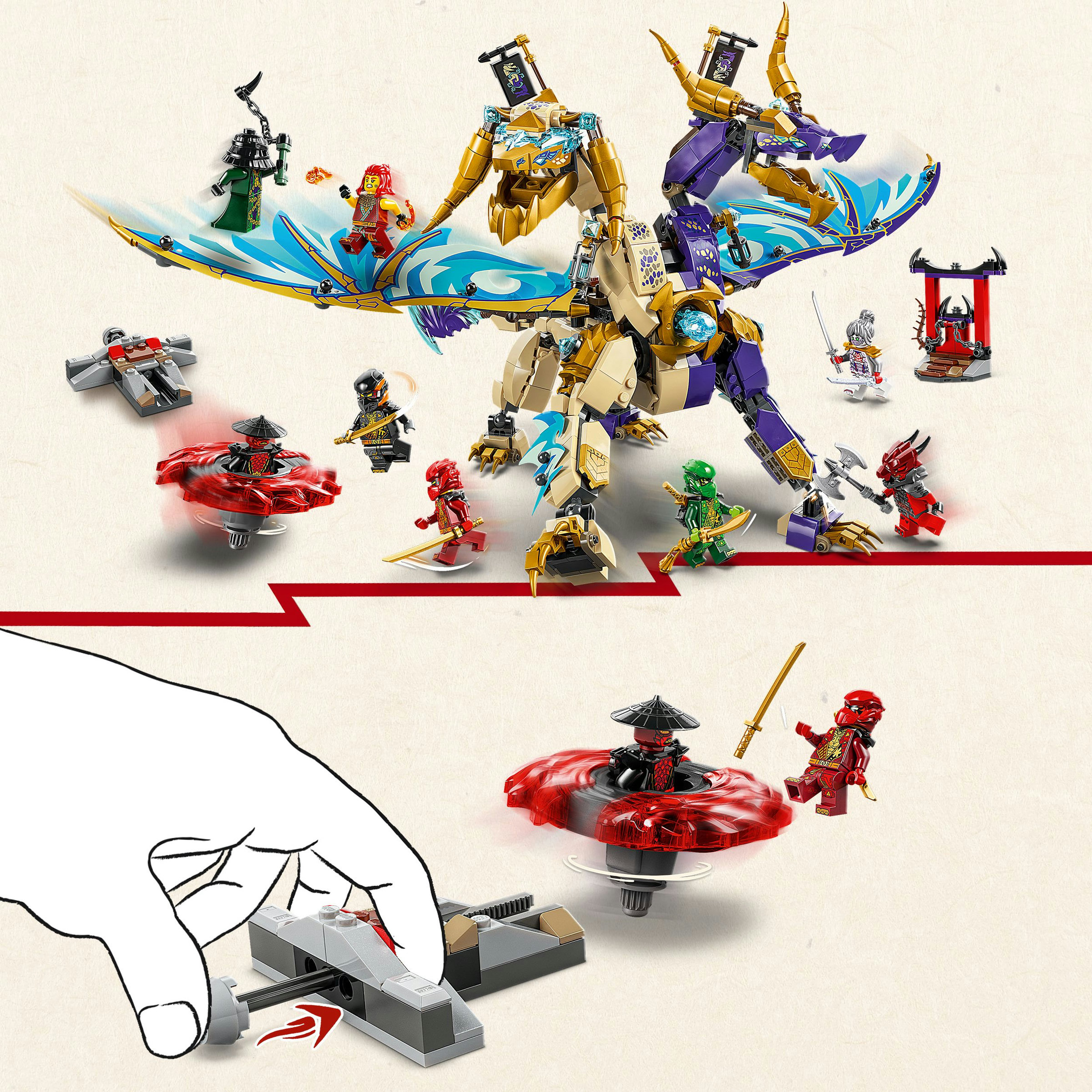 Juego de construcción Dragón de la Concentración: Arc LEGO Ninjago - 71836 5