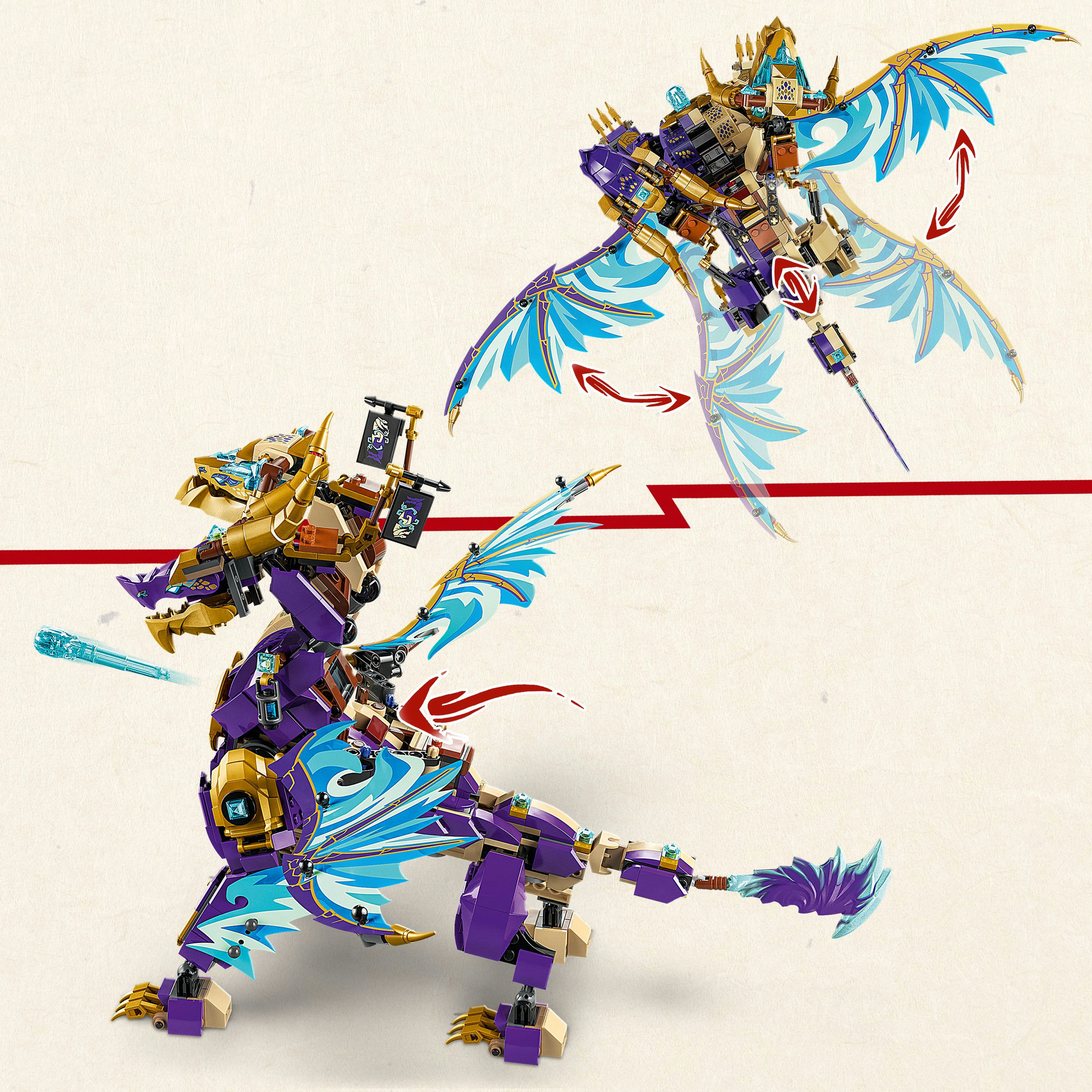 Juego de construcción Dragón de la Concentración: Arc LEGO Ninjago - 71836 6