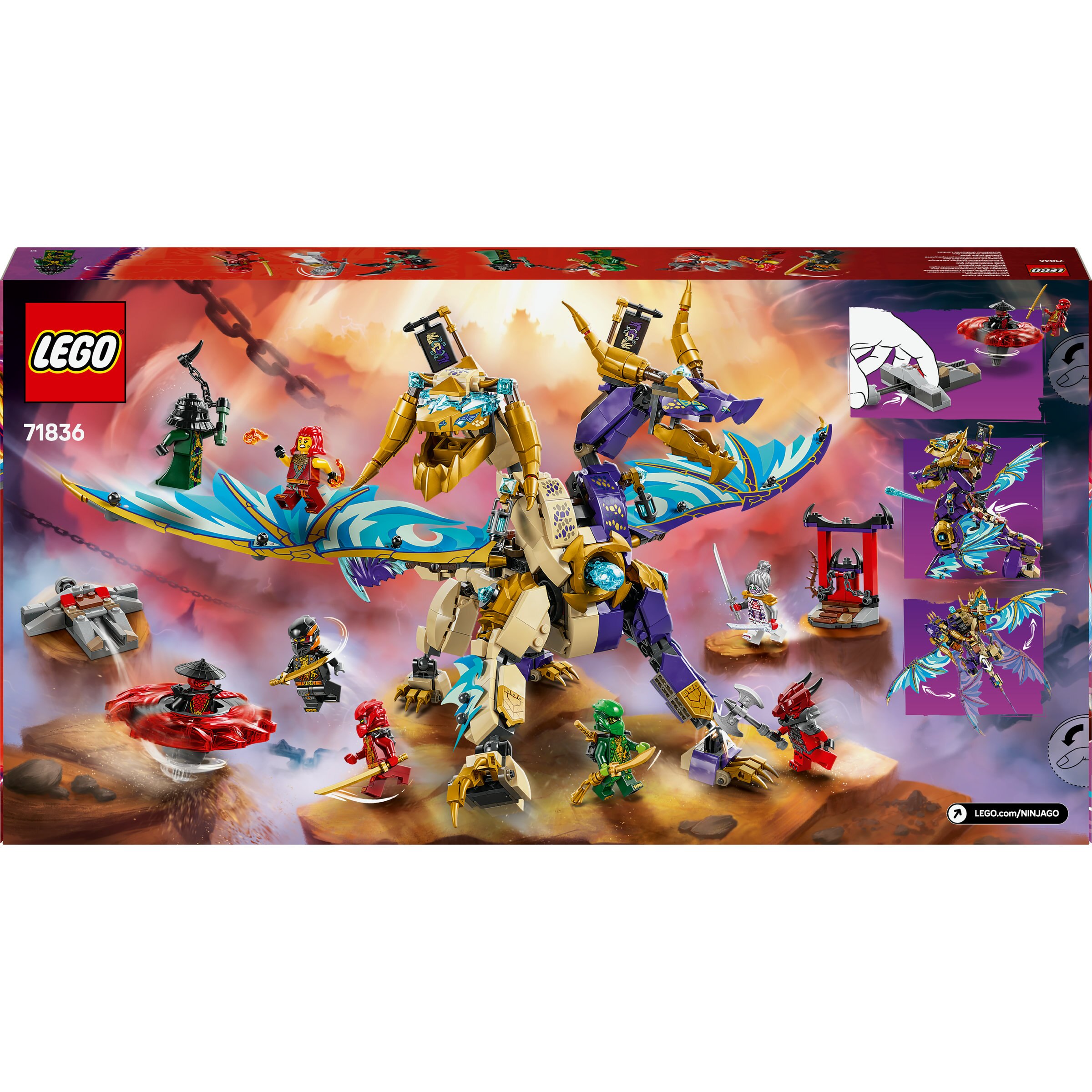 Juego de construcción Dragón de la Concentración: Arc LEGO Ninjago - 71836 9