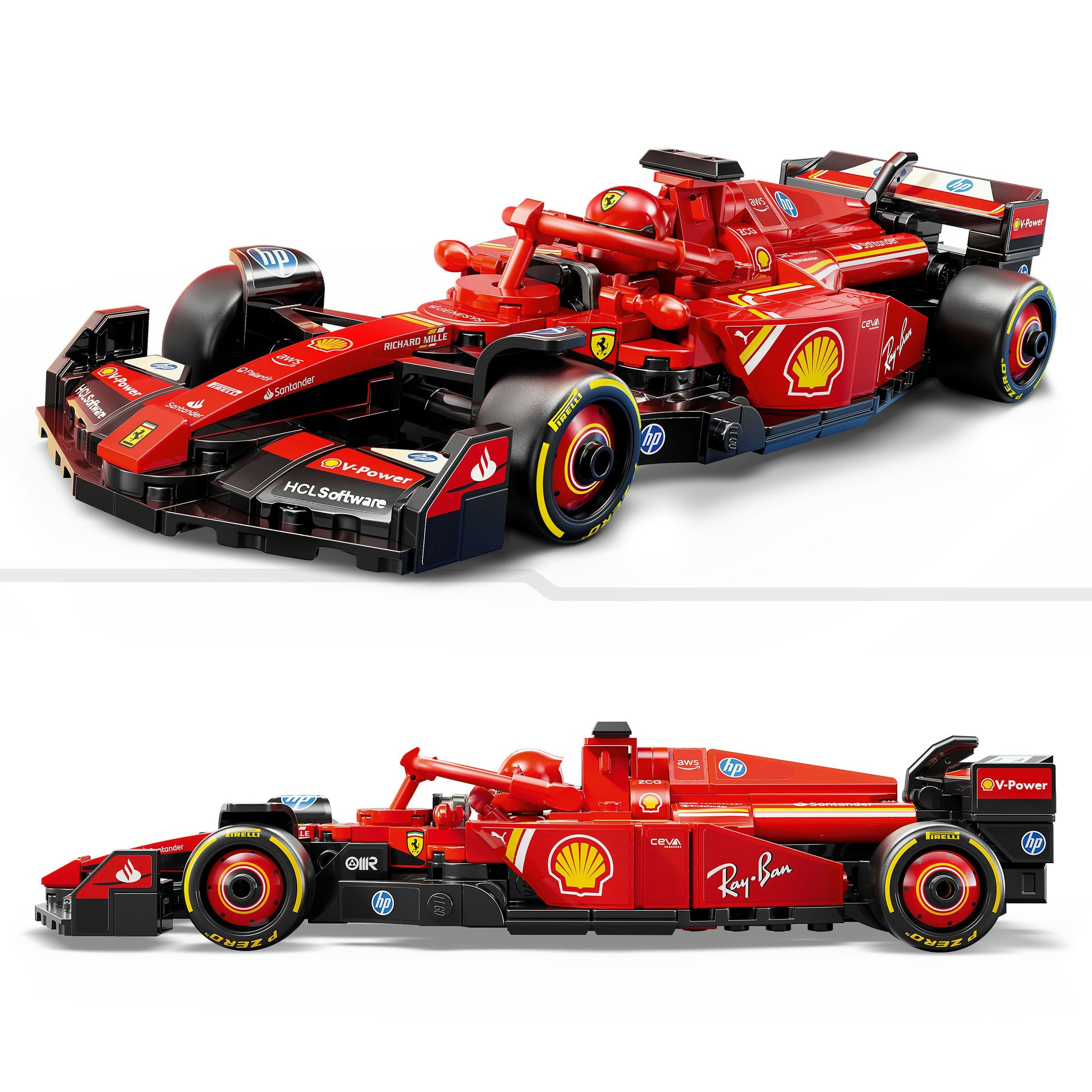 Juego de construcción Coche de Carreras Ferrari SF-24 F1® LEGO Speed Champions - 77242 5