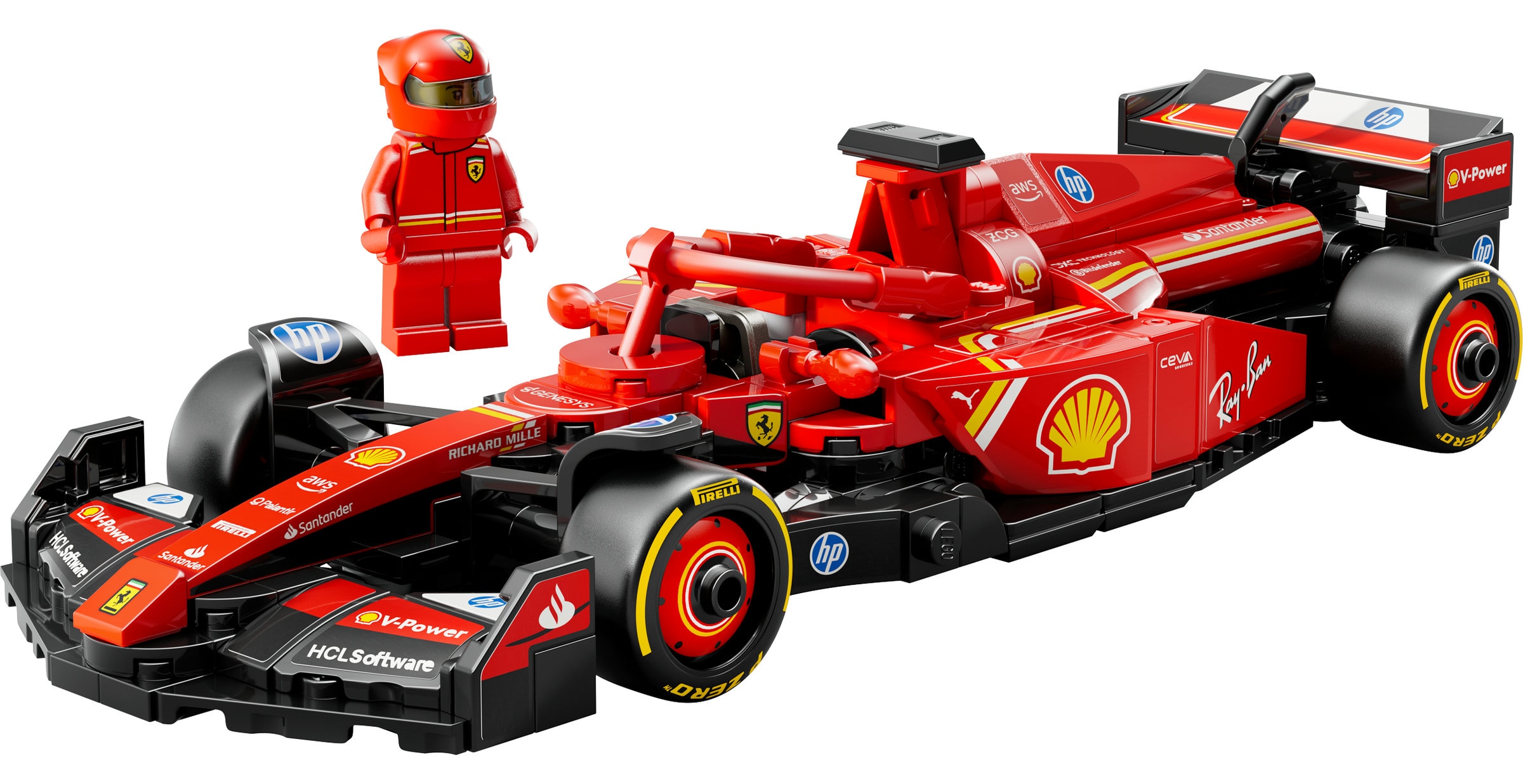 Juego de construcción Coche de Carreras Ferrari SF-24 F1® LEGO Speed Champions - 77242 8