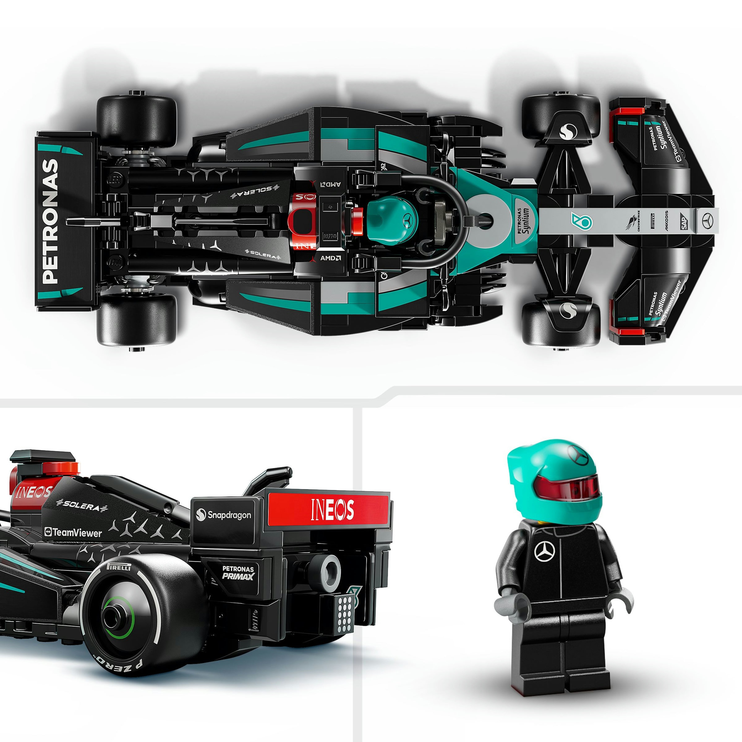 Juego de construcción Coche de Carreras Mercedes-AMG F1® W15 LEGO Speed Champions - 77244 6