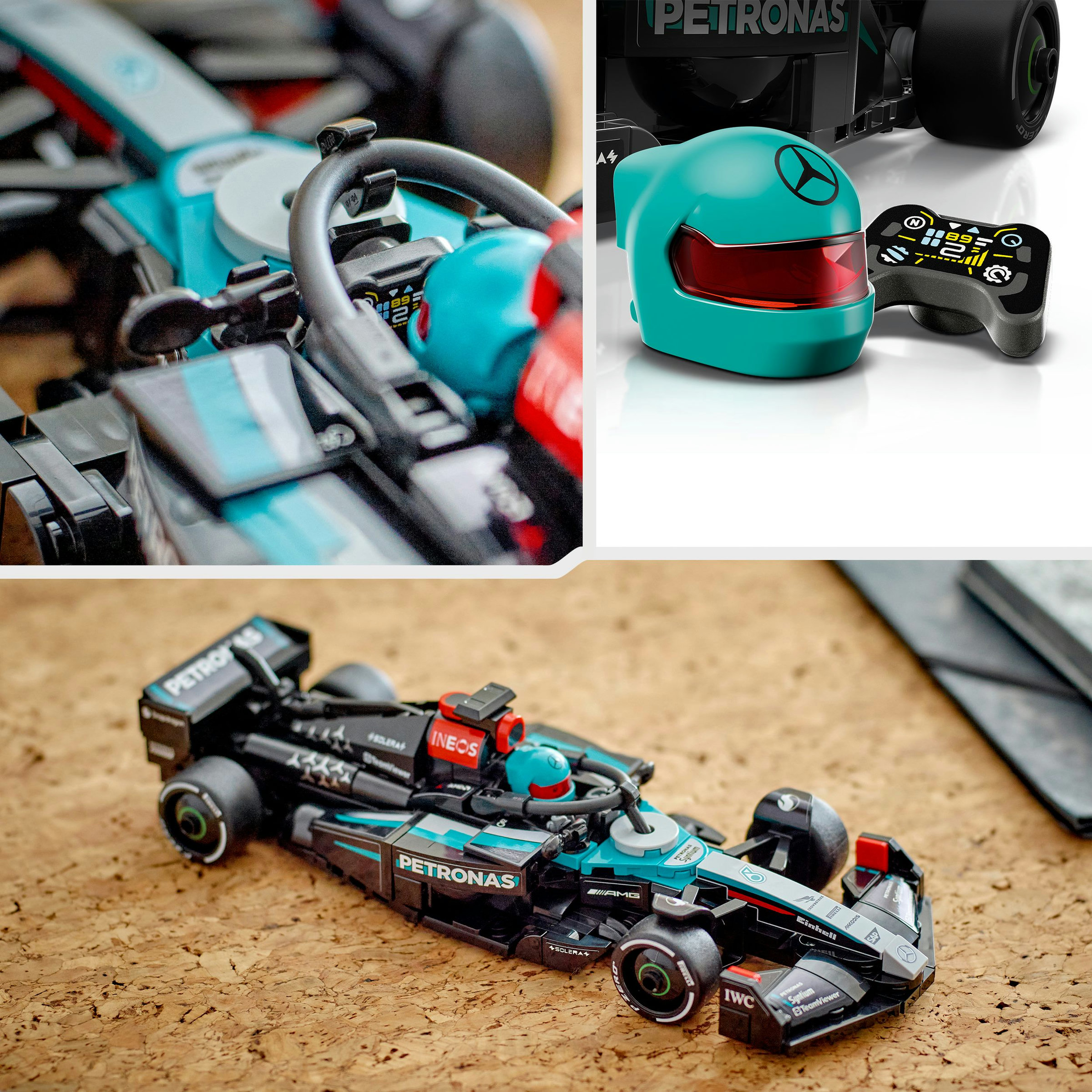 Juego de construcción Coche de Carreras Mercedes-AMG F1® W15 LEGO Speed Champions - 77244 7