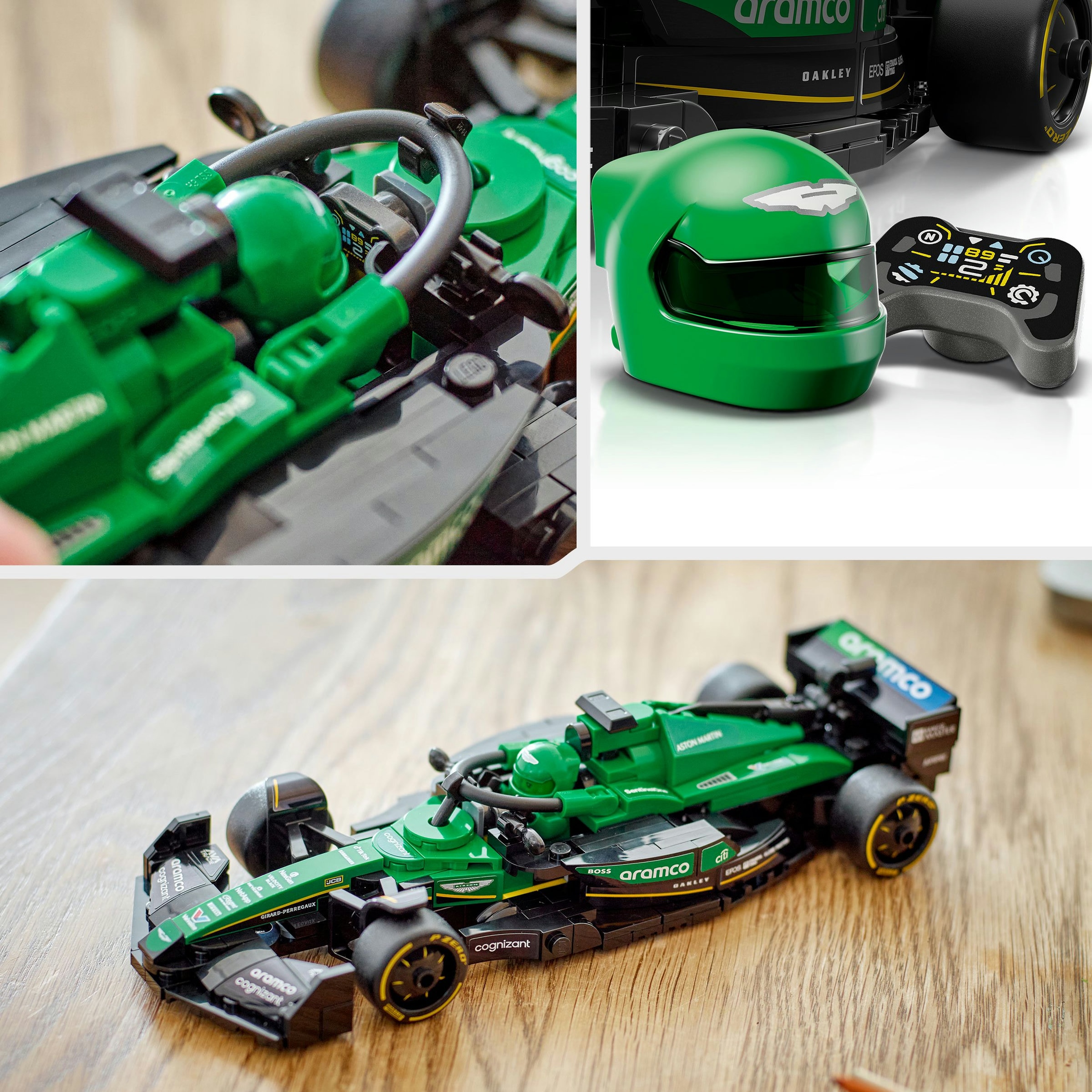 Juego de construcción Coche de Carreras Aston Martin Aramco F1® AMR24 LEGO Speed Champions - 77245 7