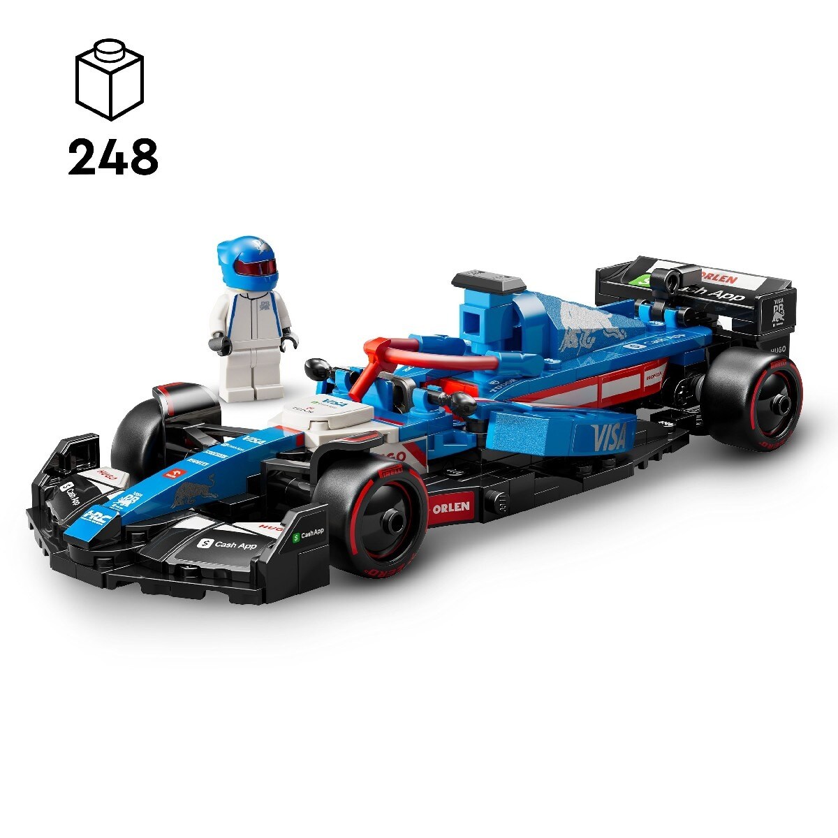 Juego de construcción Coche de Carreras Visa Cash App RB VCARB 01 F1® LEGO Speed Champions - 77246 6