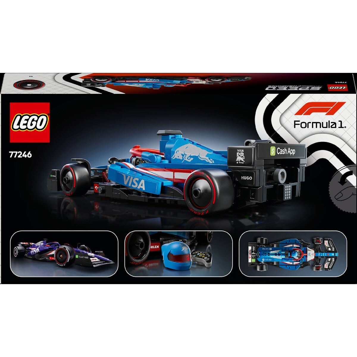Juego de construcción Coche de Carreras Visa Cash App RB VCARB 01 F1® LEGO Speed Champions - 77246 9